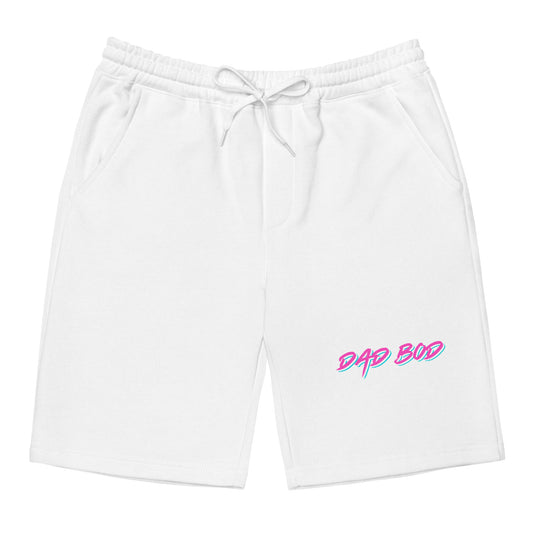 Retro Dad Bod Men's fleece shorts