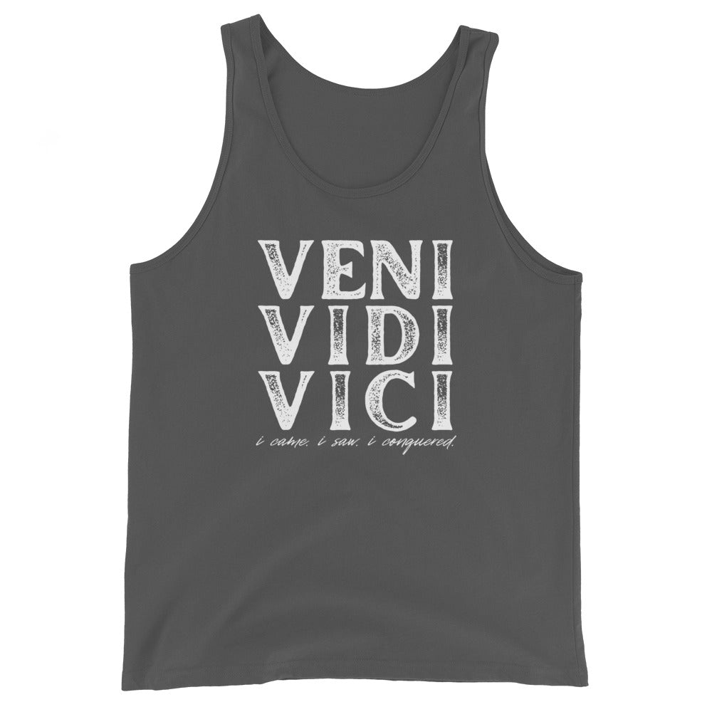 VENI VIDI VICI Unisex Tank Top