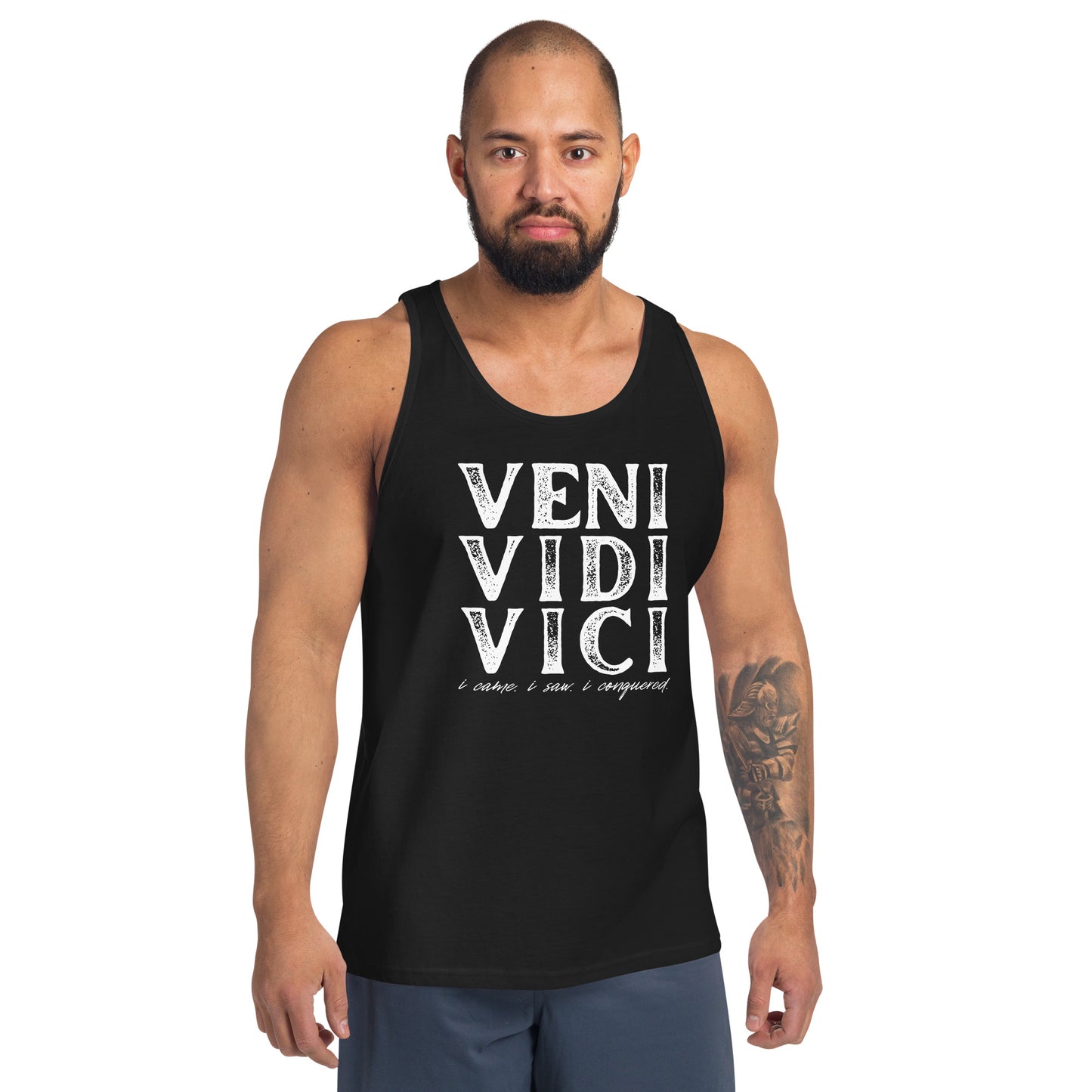 VENI VIDI VICI Unisex Tank Top