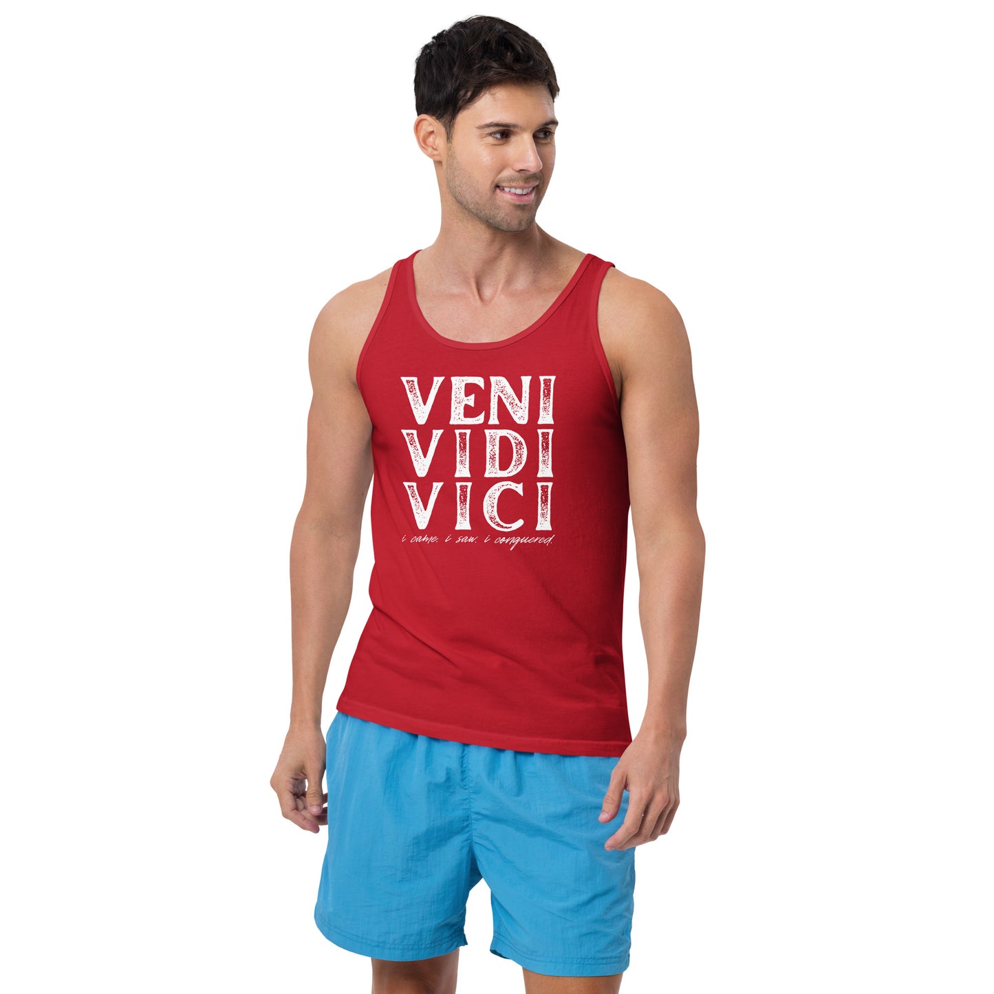 VENI VIDI VICI Unisex Tank Top