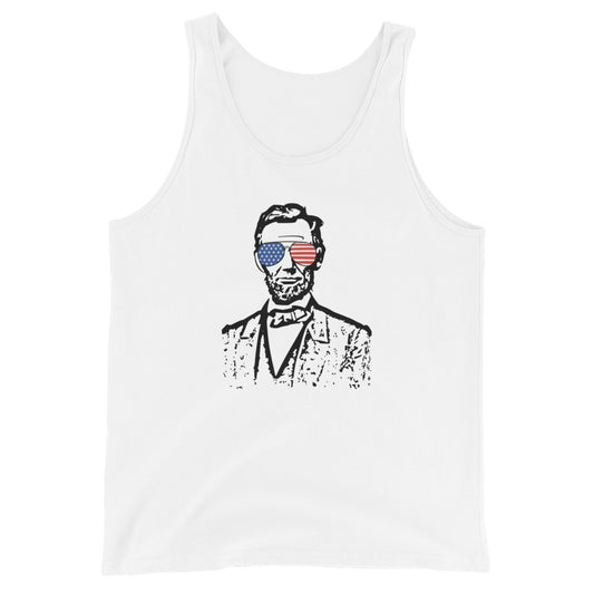 Abe Lincoln Came to Party Unisex Tank Top