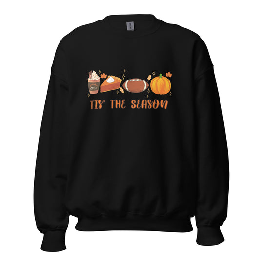 Tis the season Pumpkin Unisex Sweatshirt