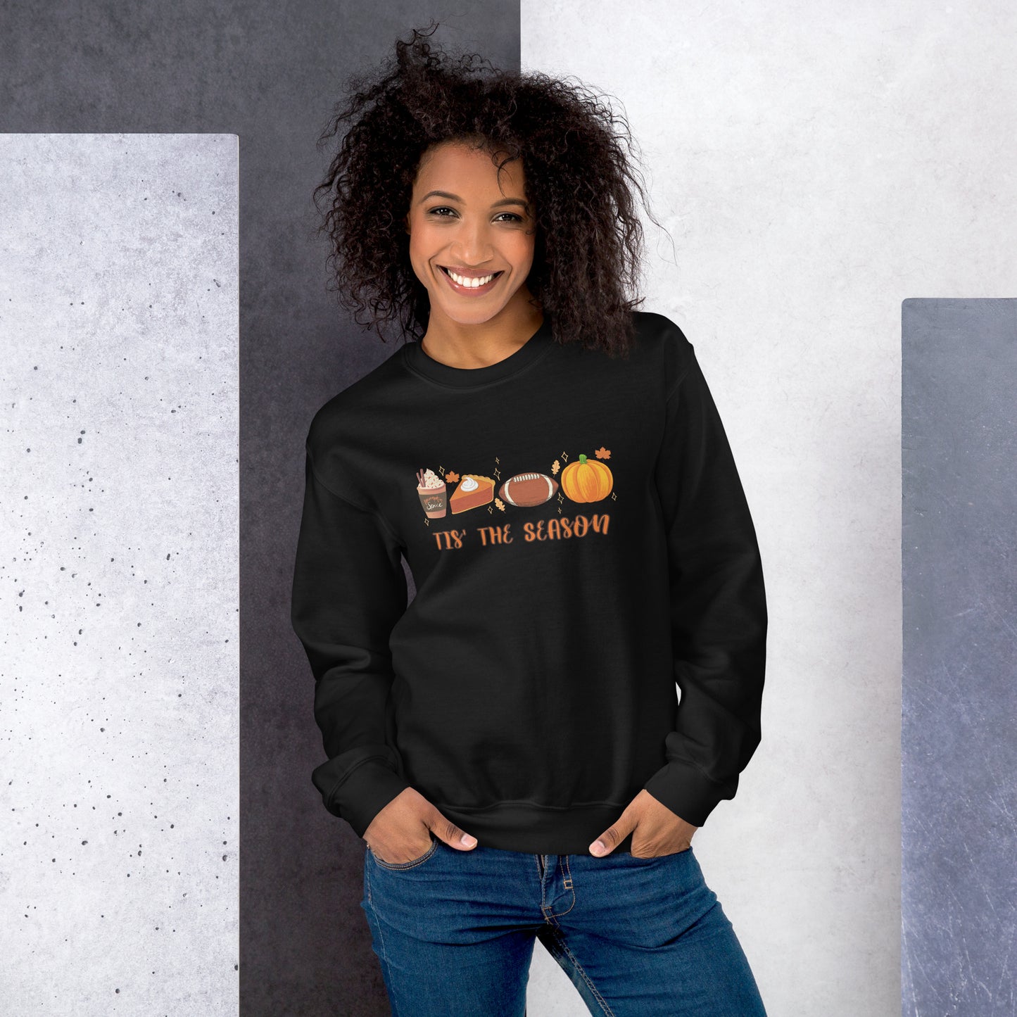 Tis the season Pumpkin Unisex Sweatshirt