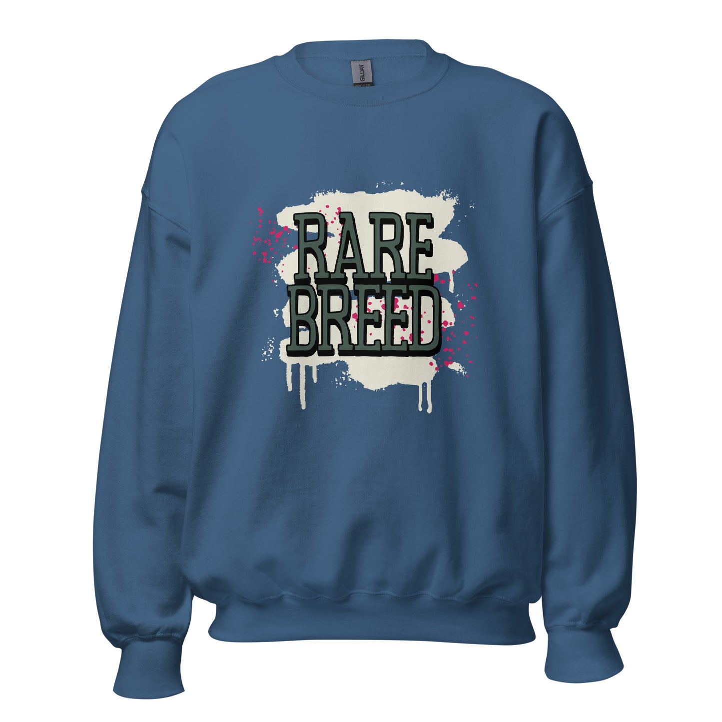 Rare Breed Graffiti Splatter Unisex Sweatshirt