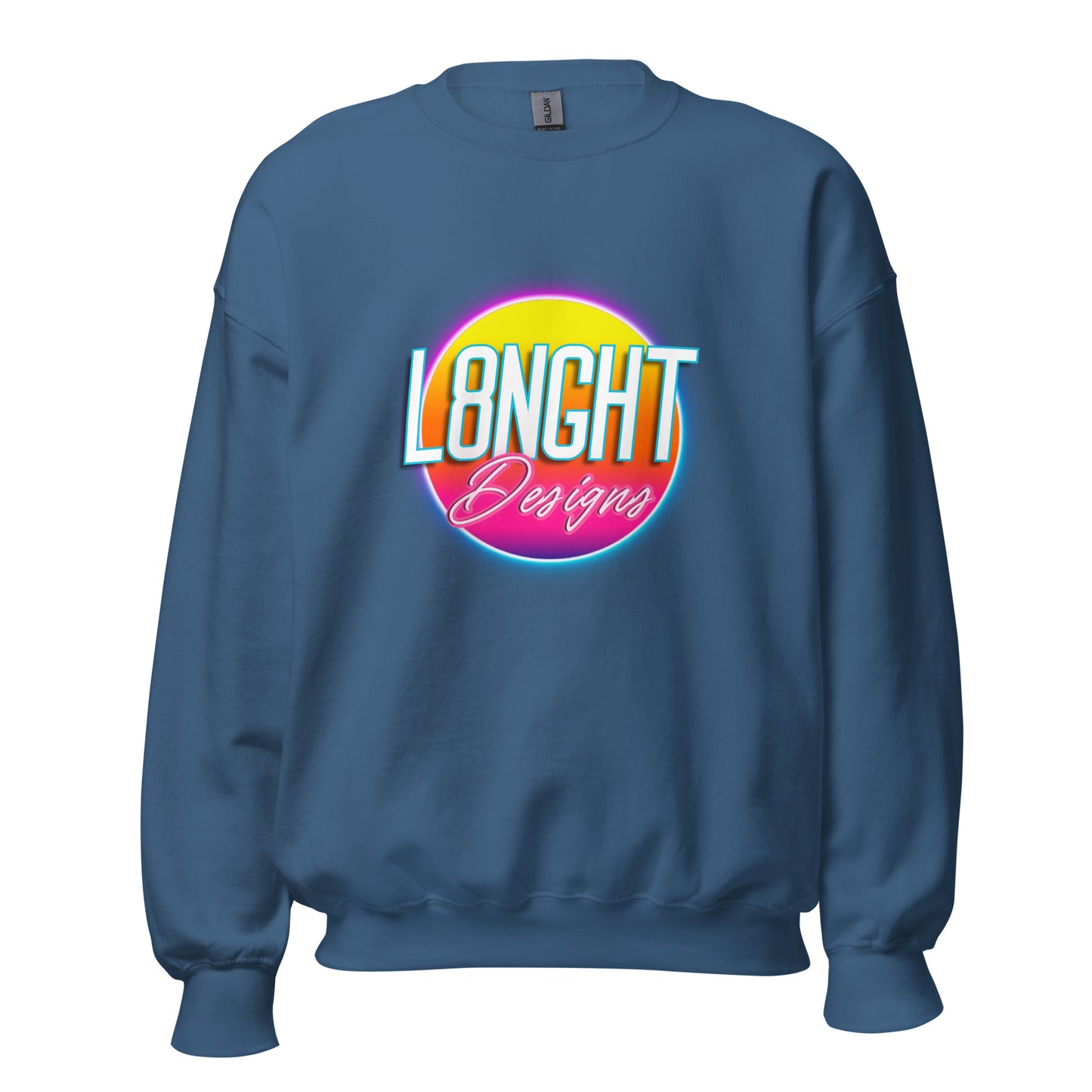 L8NGHT 3D neon logo Unisex Sweatshirt