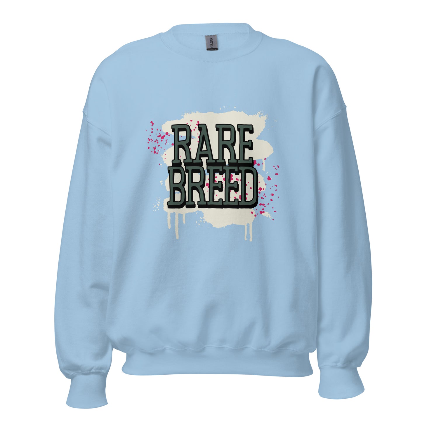 Rare Breed Graffiti Splatter Unisex Sweatshirt