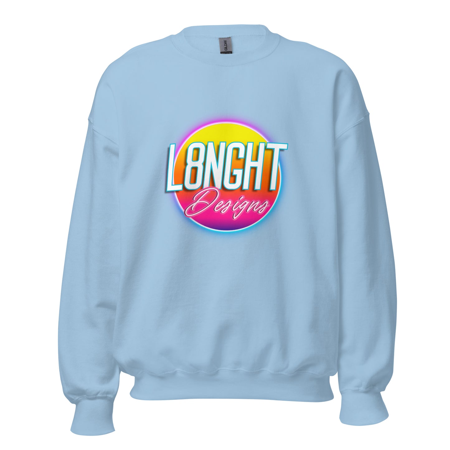 L8NGHT 3D neon logo Unisex Sweatshirt