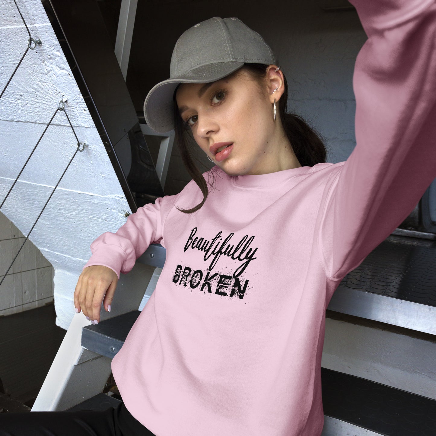 Beautifully BROKEN Unisex Sweatshirt