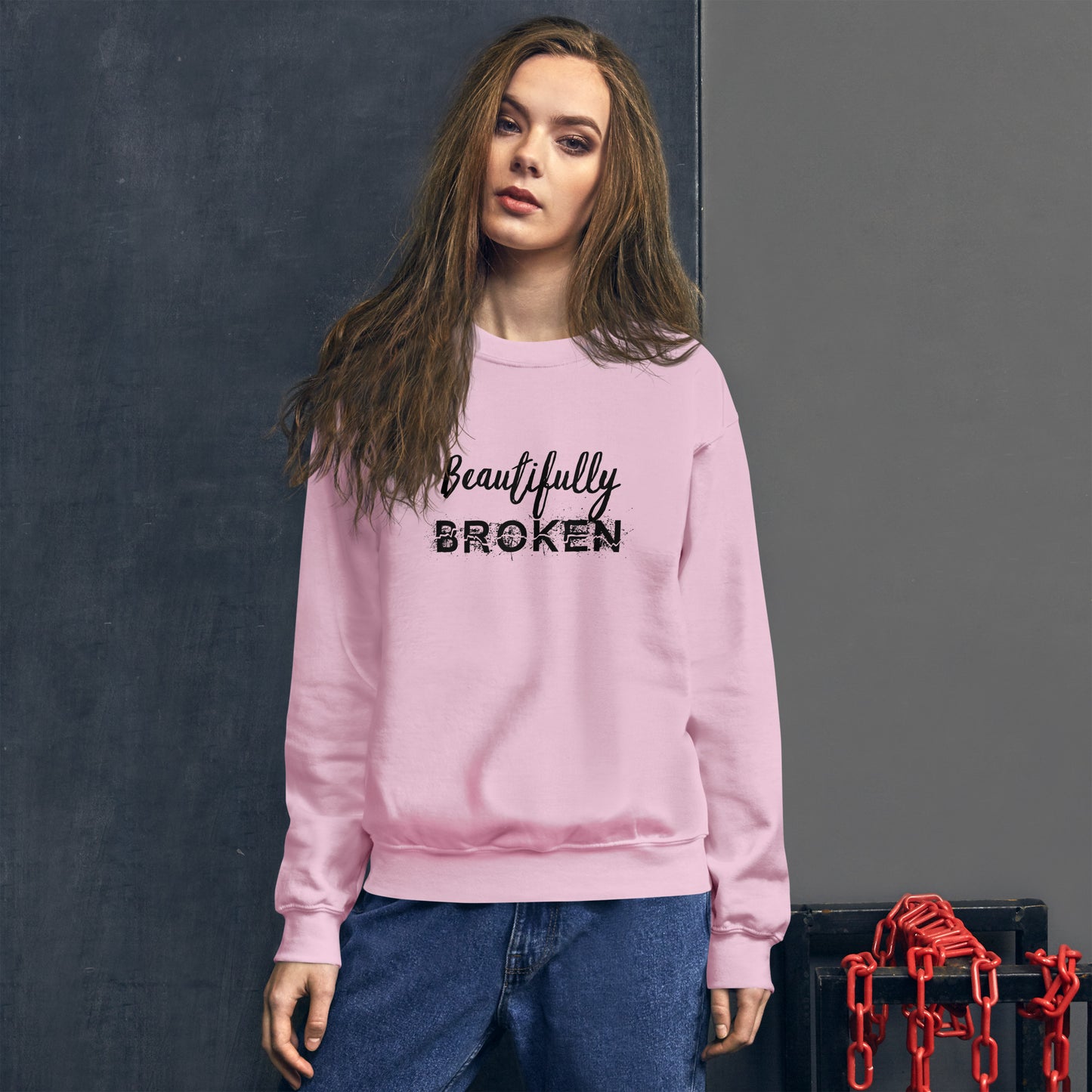 Beautifully BROKEN Unisex Sweatshirt