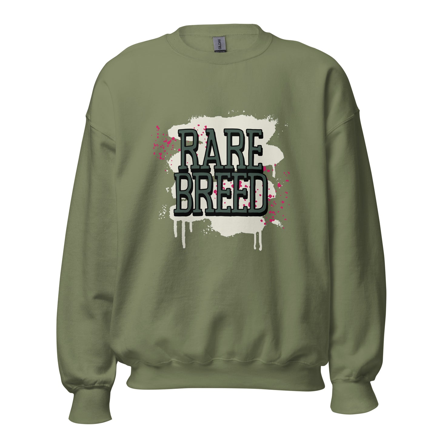 Rare Breed Graffiti Splatter Unisex Sweatshirt