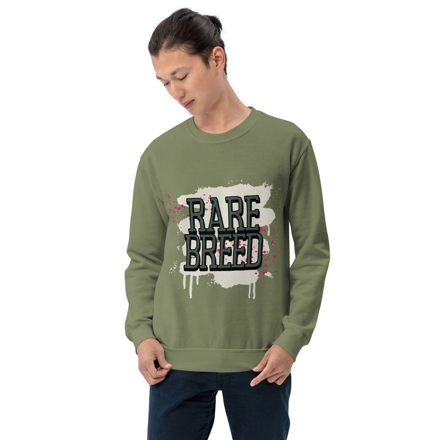 Rare Breed Graffiti Splatter Unisex Sweatshirt