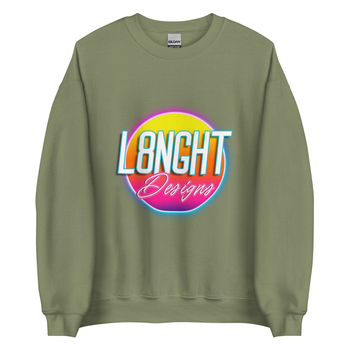 L8NGHT 3D neon logo Unisex Sweatshirt