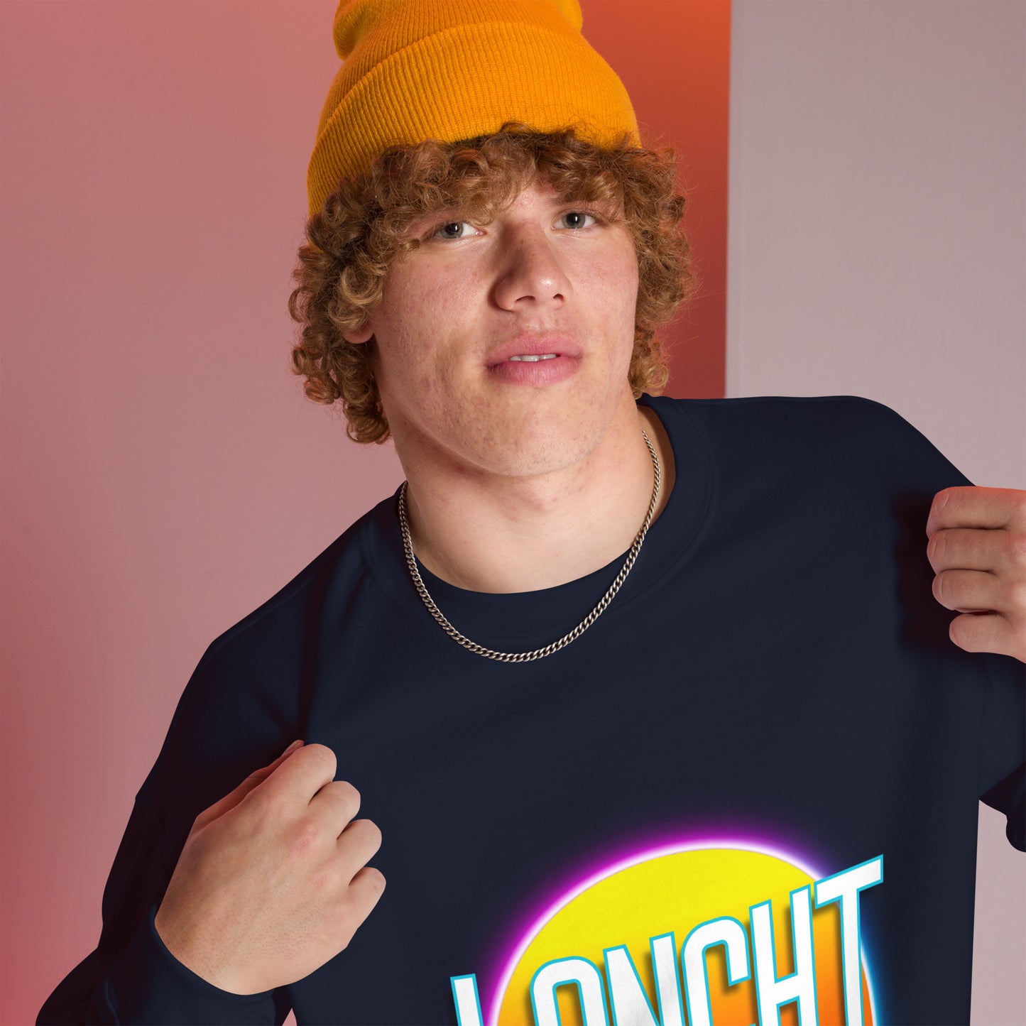 L8NGHT 3D neon logo Unisex Sweatshirt