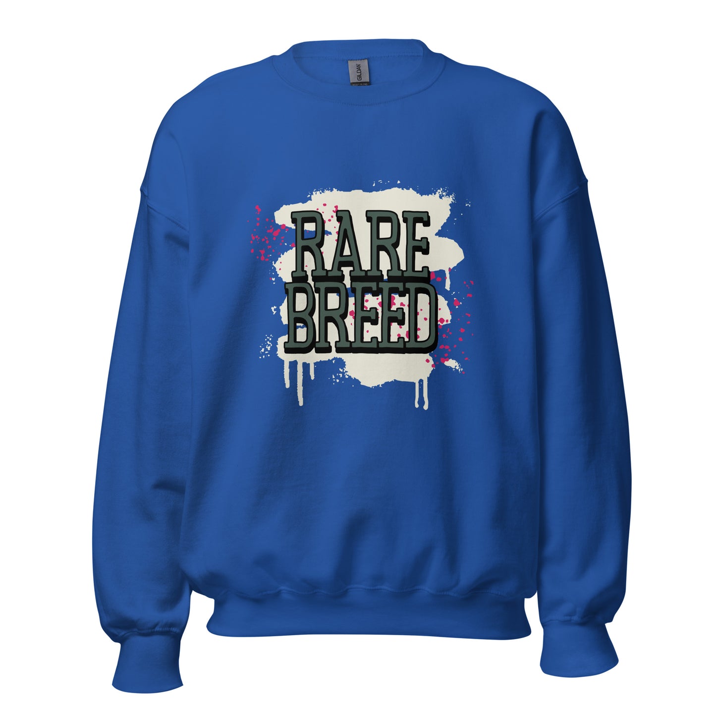 Rare Breed Graffiti Splatter Unisex Sweatshirt