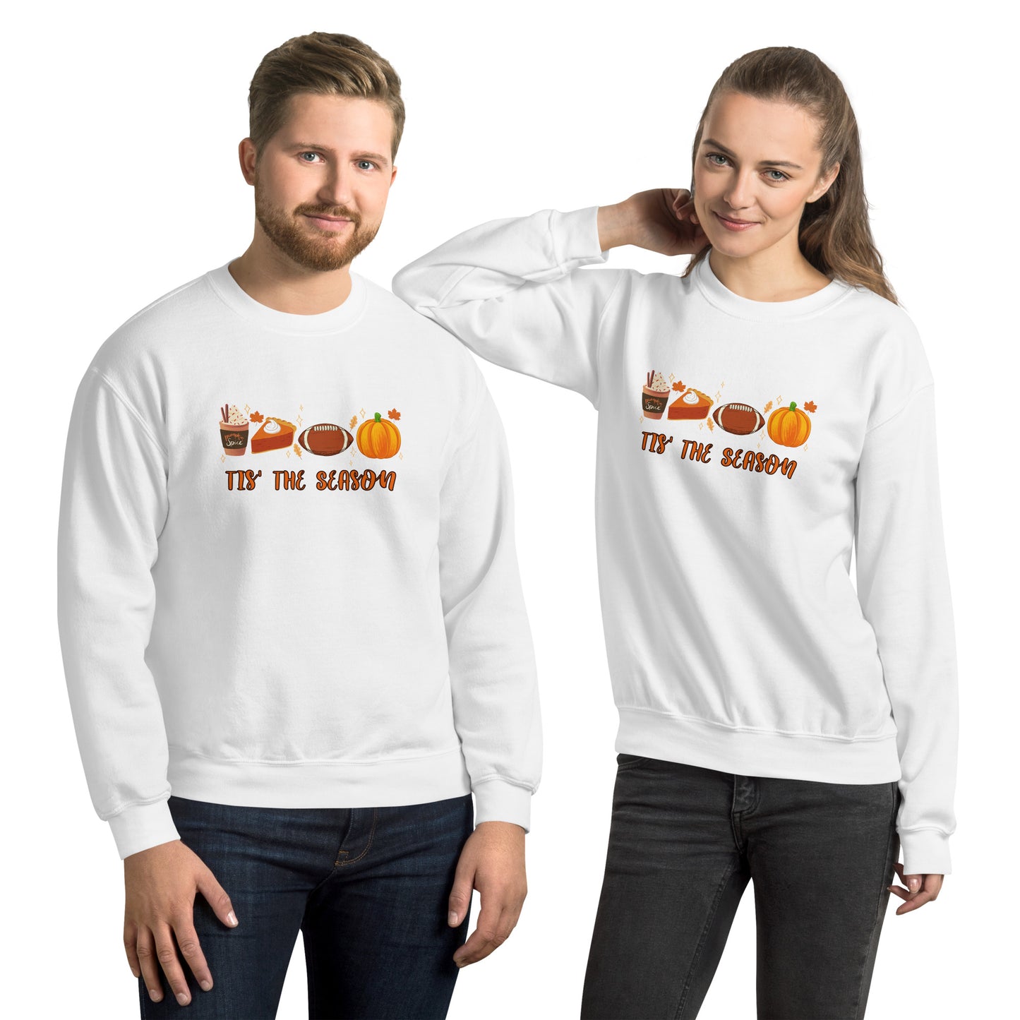 Tis the season Pumpkin Unisex Sweatshirt