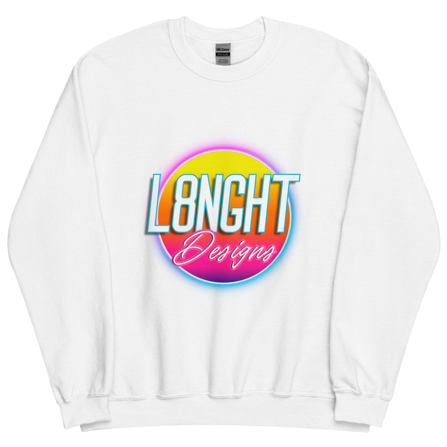 L8NGHT 3D neon logo Unisex Sweatshirt