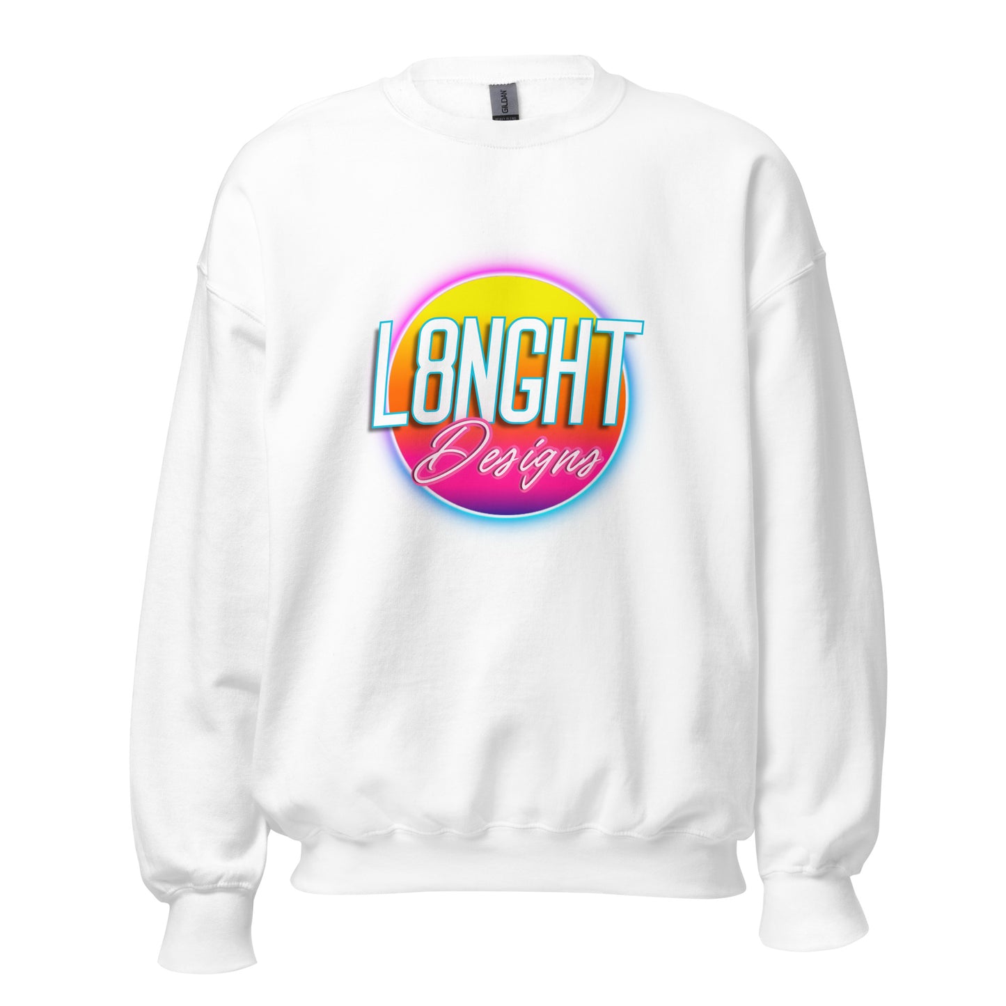 L8NGHT 3D neon logo Unisex Sweatshirt