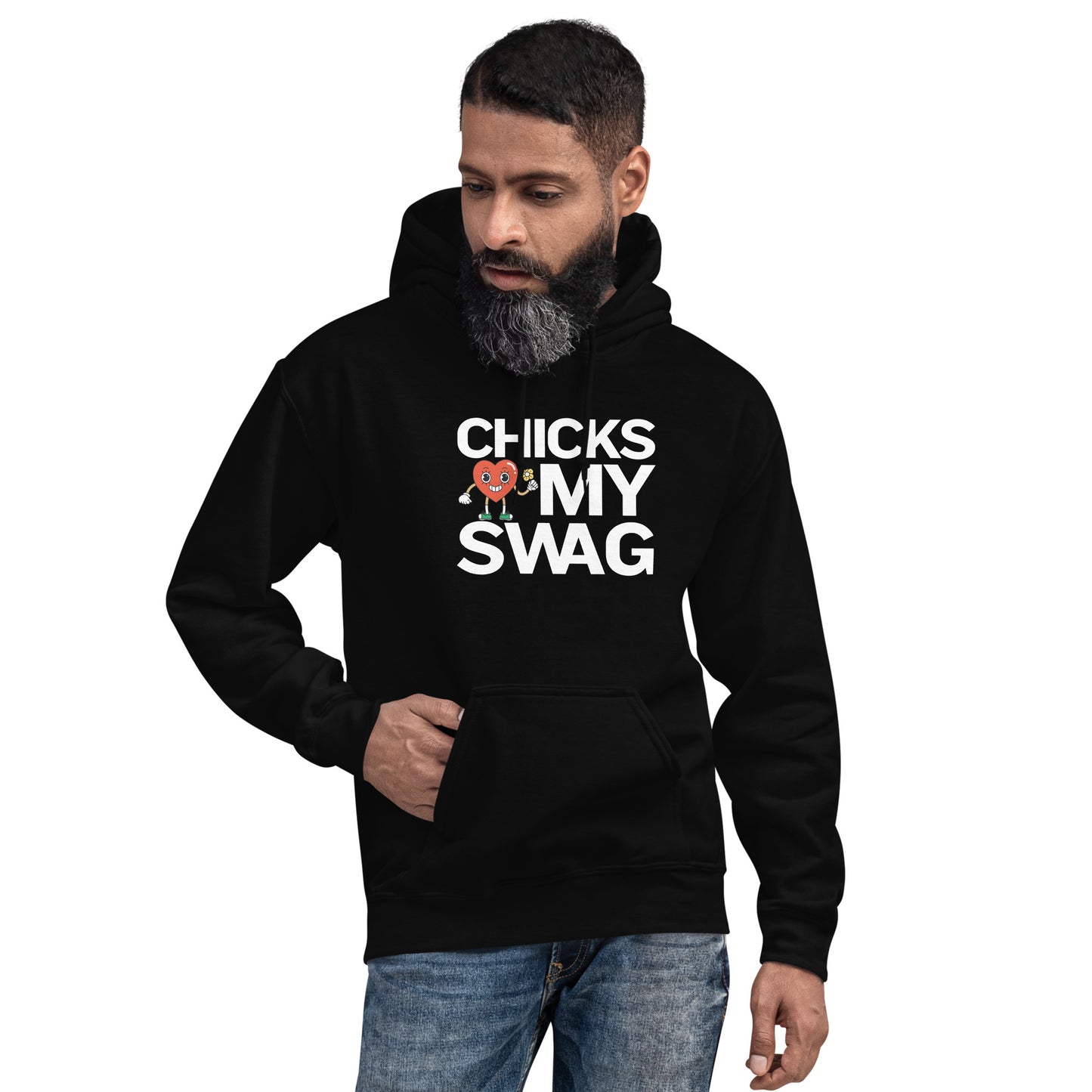 Chicks Love My SWAG Unisex Hoodie