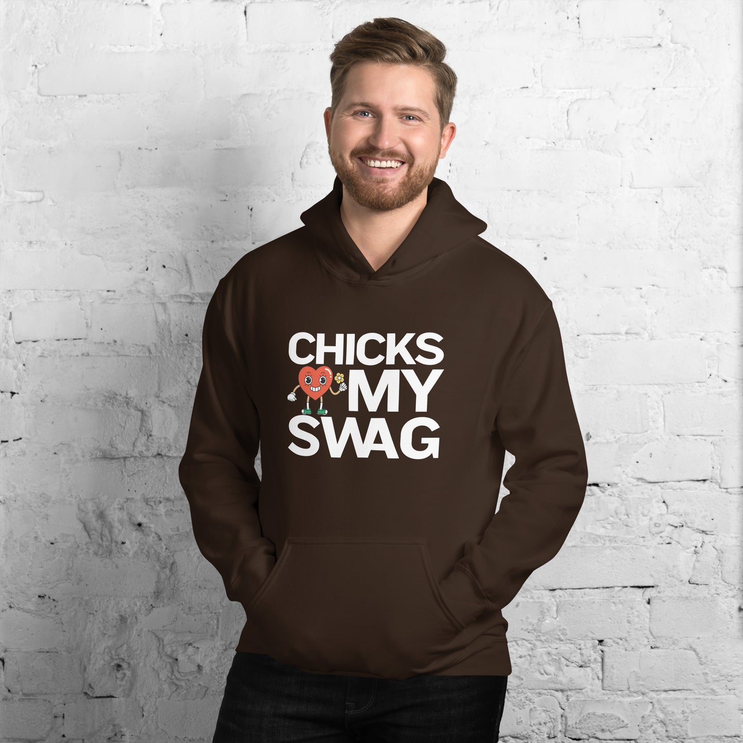 Chicks Love My SWAG Unisex Hoodie