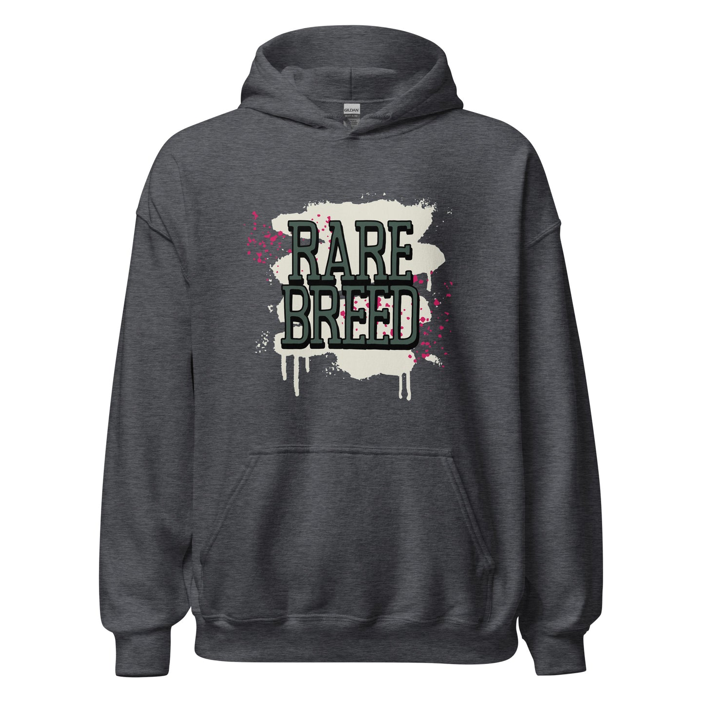 Rare Breed Graffiti Splatter Unisex Hoodie