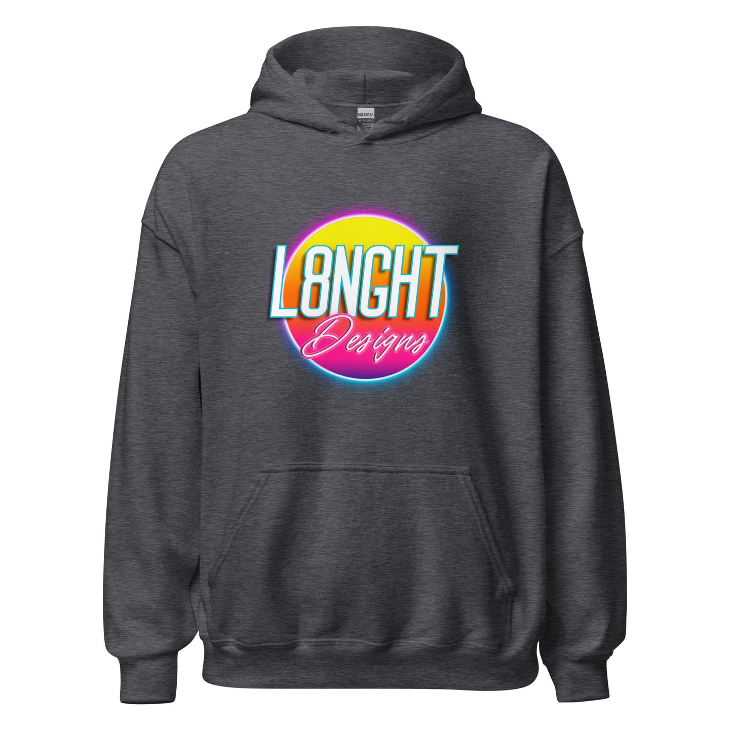 L8NGHT 3D neon logo Unisex Hoodie