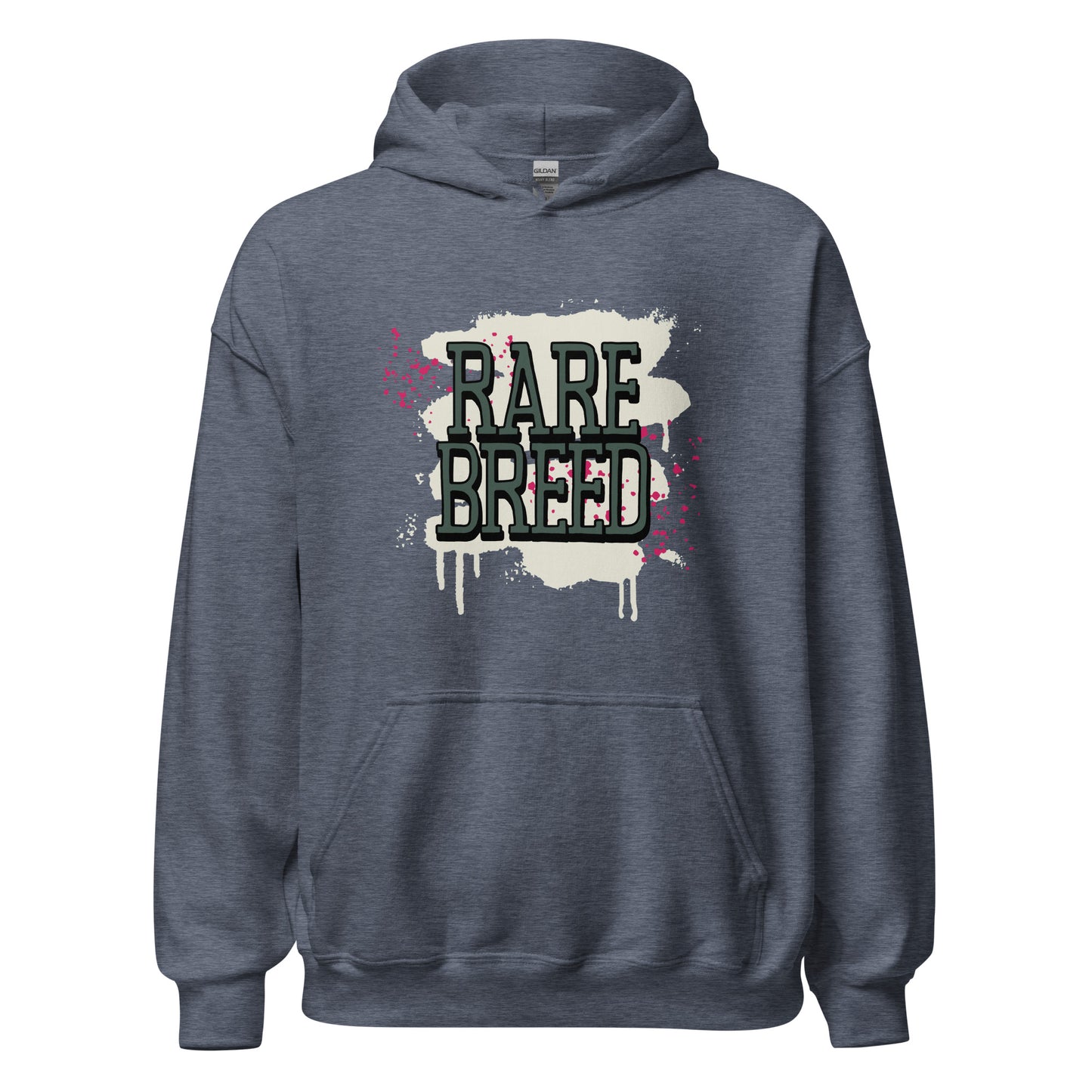 Rare Breed Graffiti Splatter Unisex Hoodie