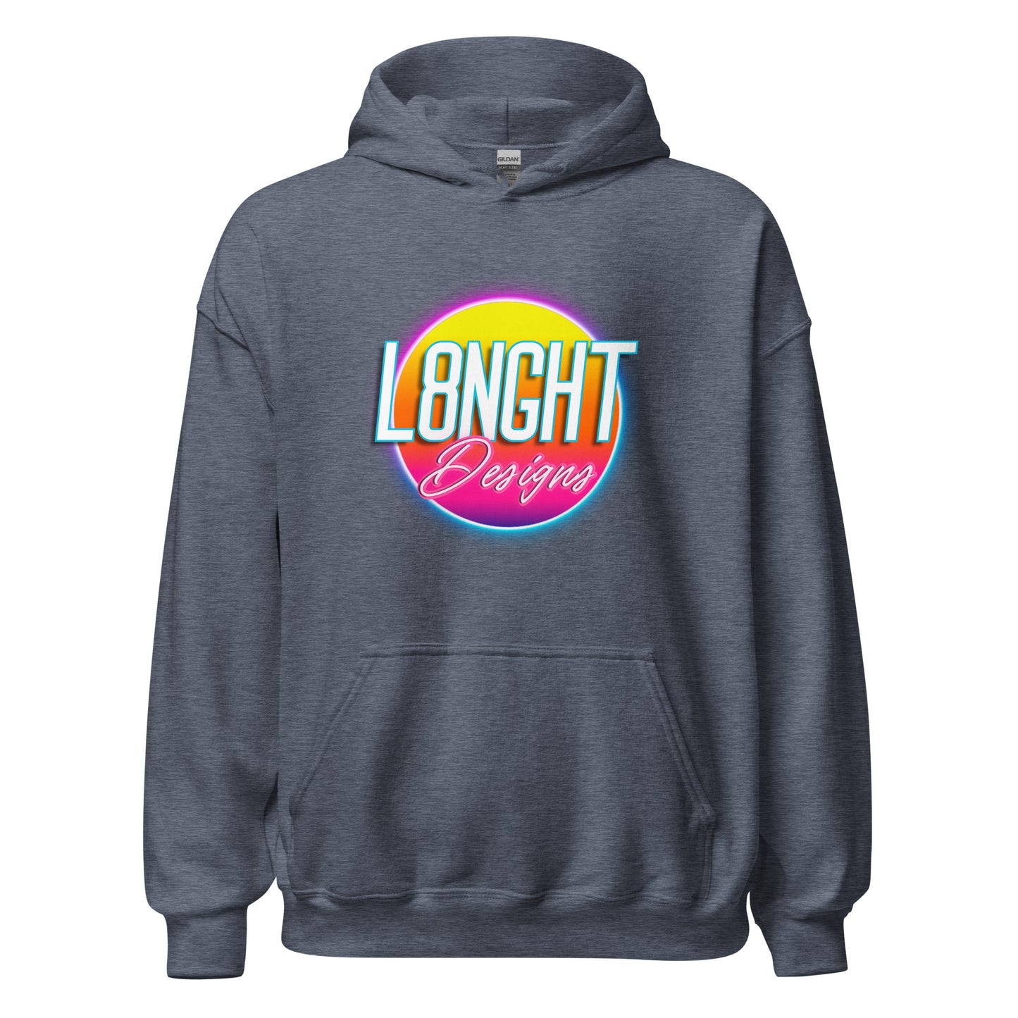 L8NGHT 3D neon logo Unisex Hoodie