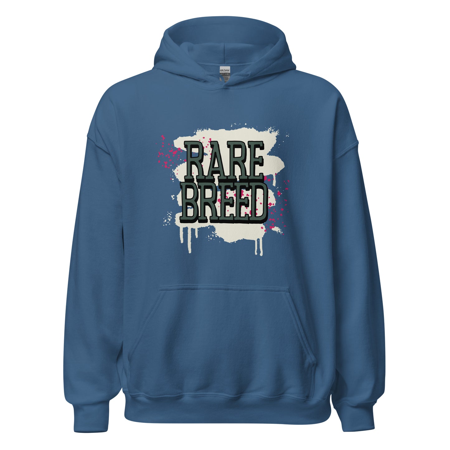 Rare Breed Graffiti Splatter Unisex Hoodie