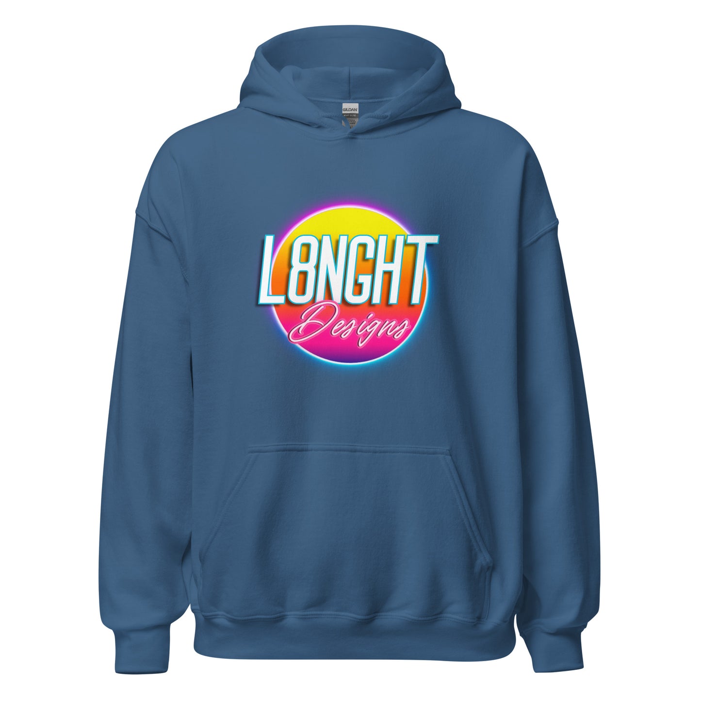 L8NGHT 3D neon logo Unisex Hoodie