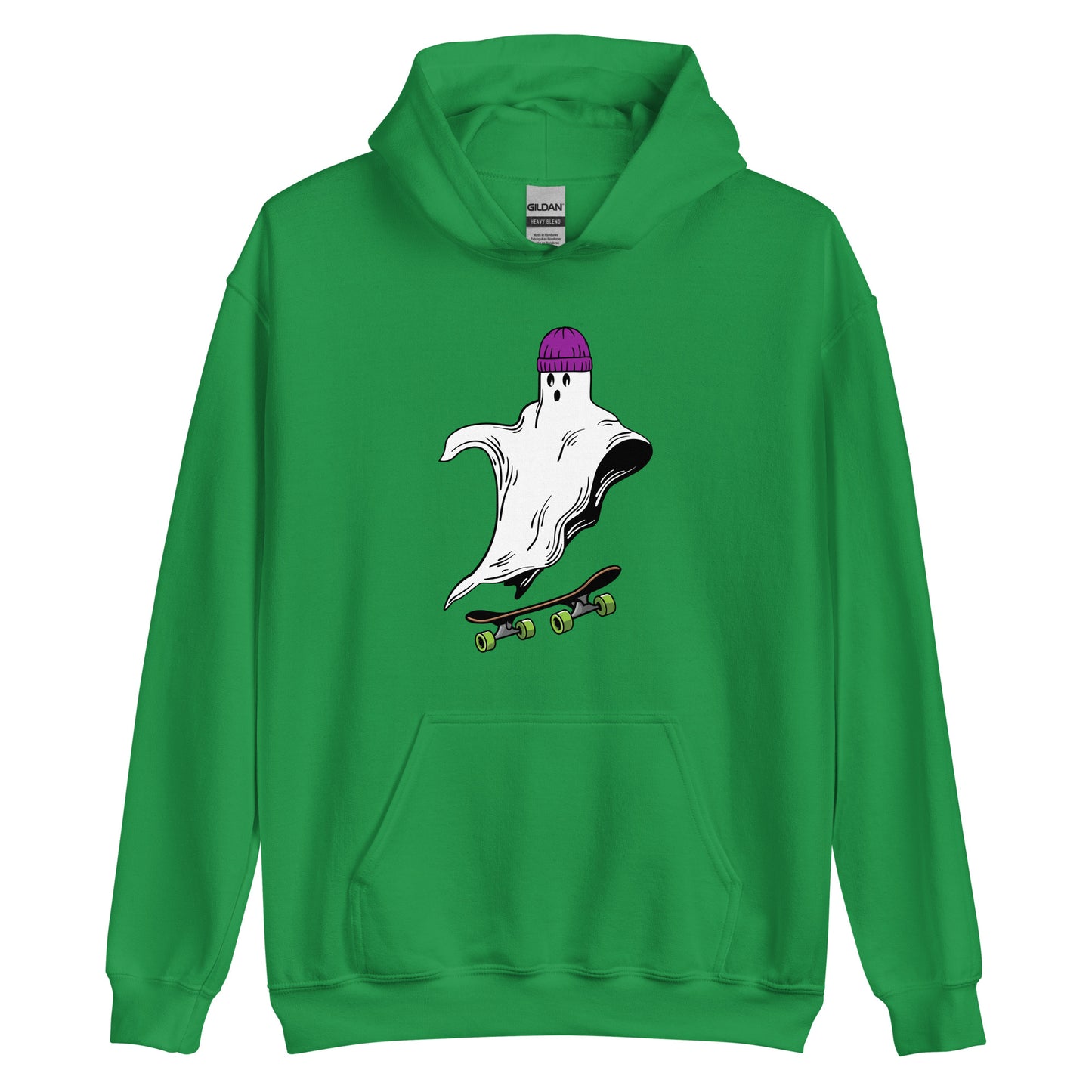 Skateboard Ghost Boo Unisex Hoodie