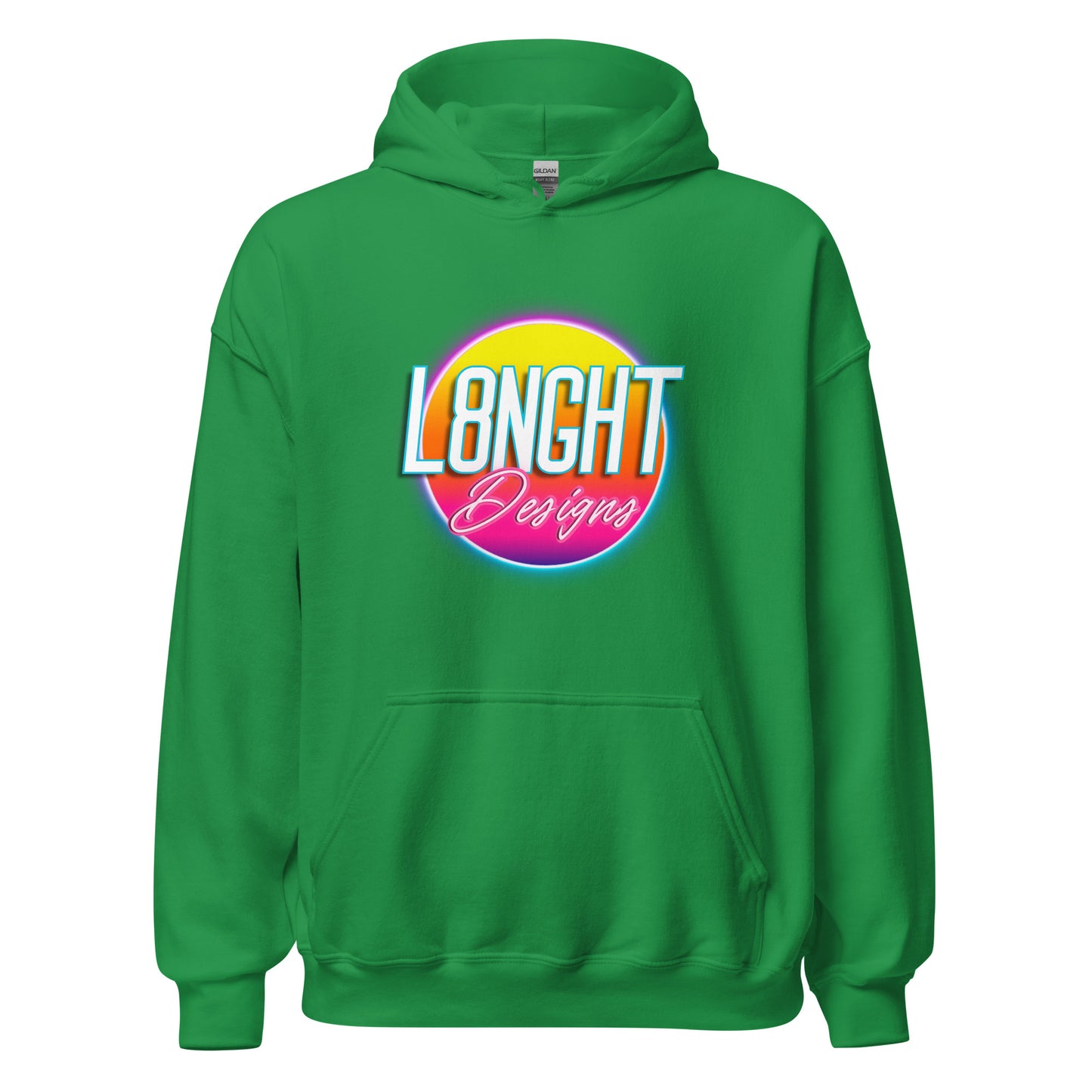 L8NGHT 3D neon logo Unisex Hoodie