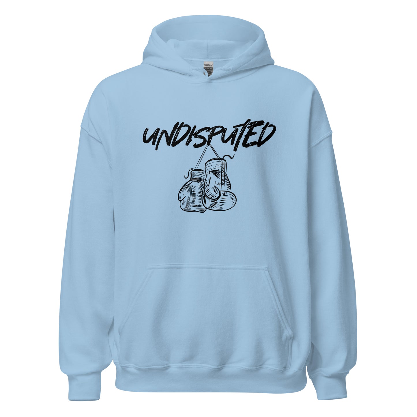 Undisputed Vintage Boxing Gloves Unisex Hoodie