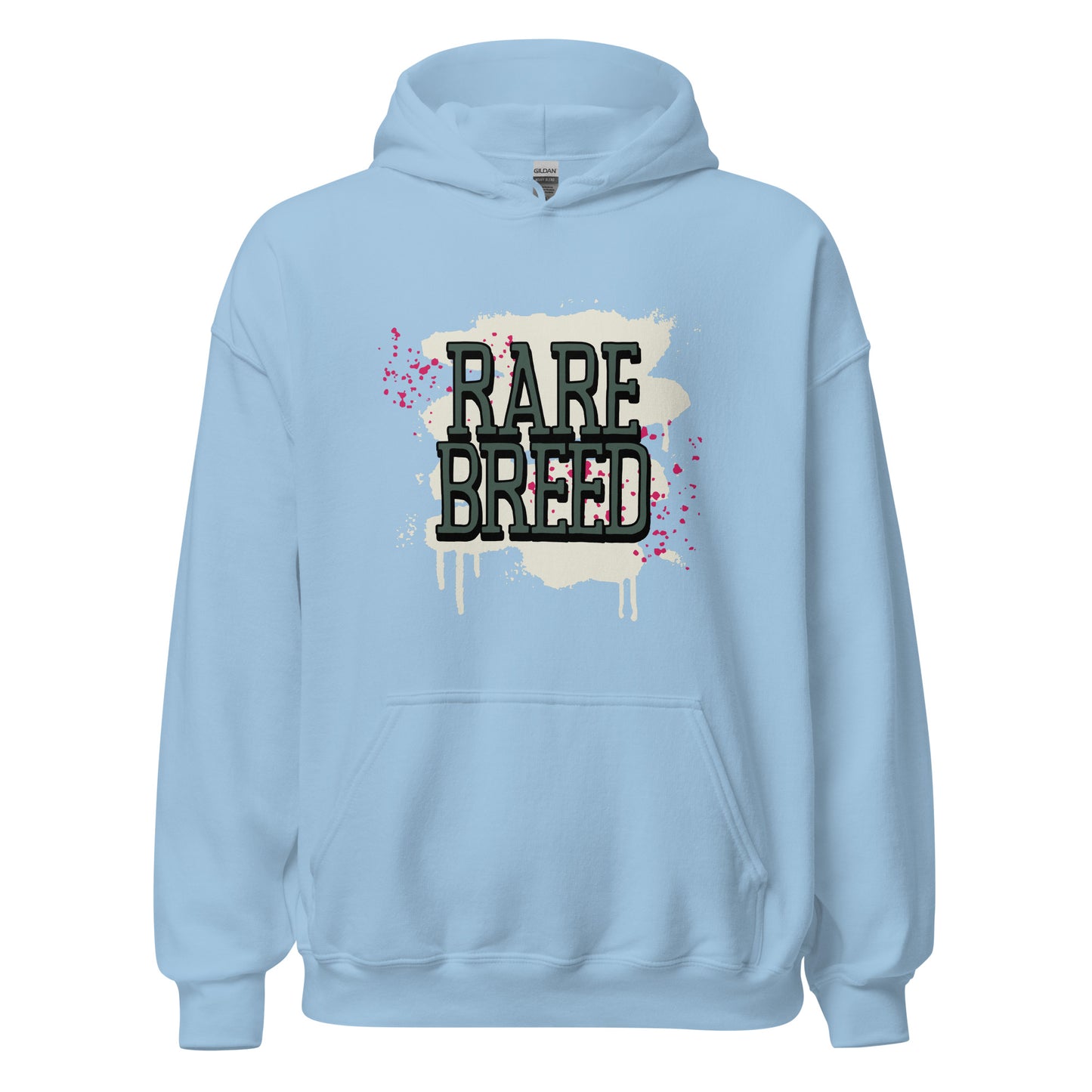 Rare Breed Graffiti Splatter Unisex Hoodie