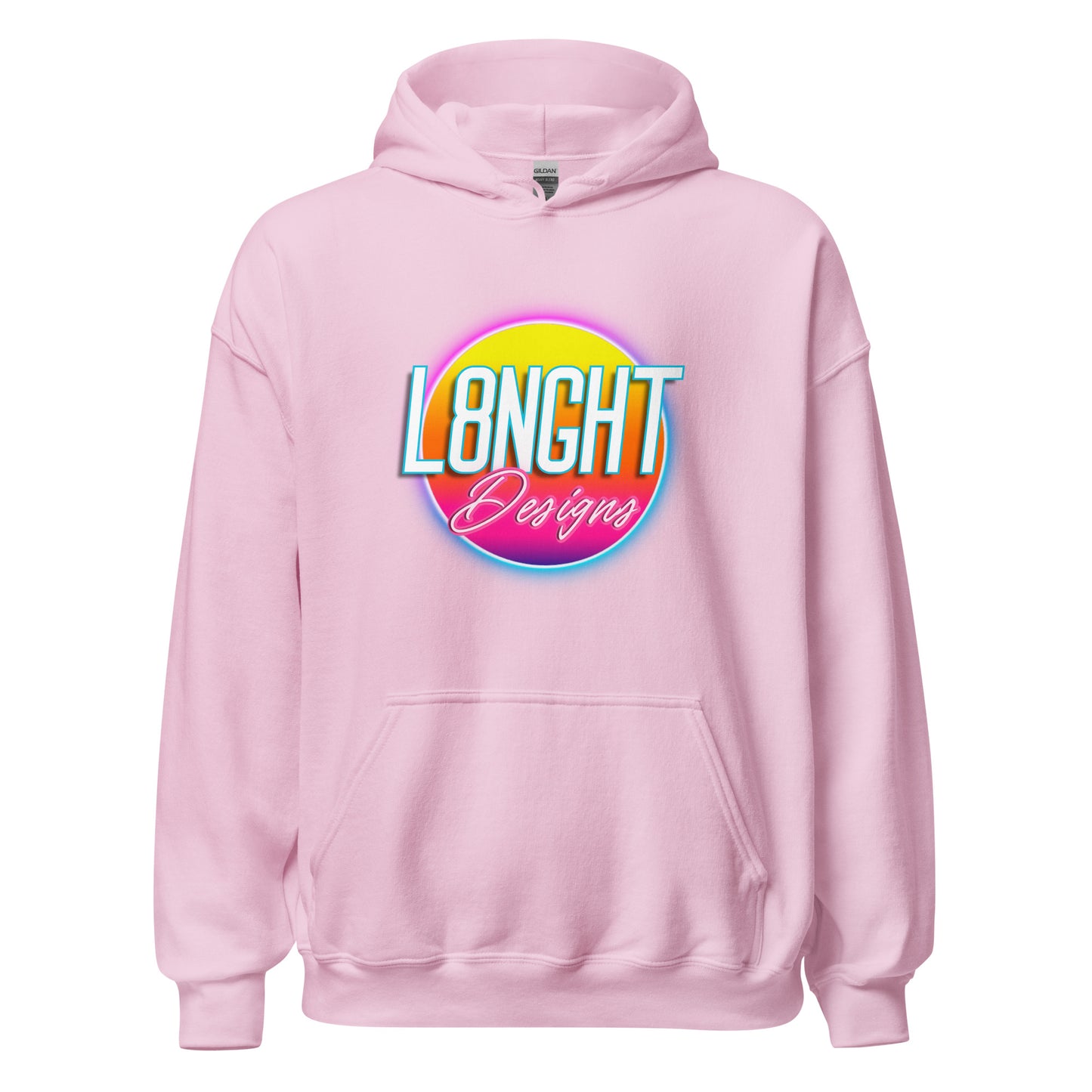 L8NGHT 3D neon logo Unisex Hoodie