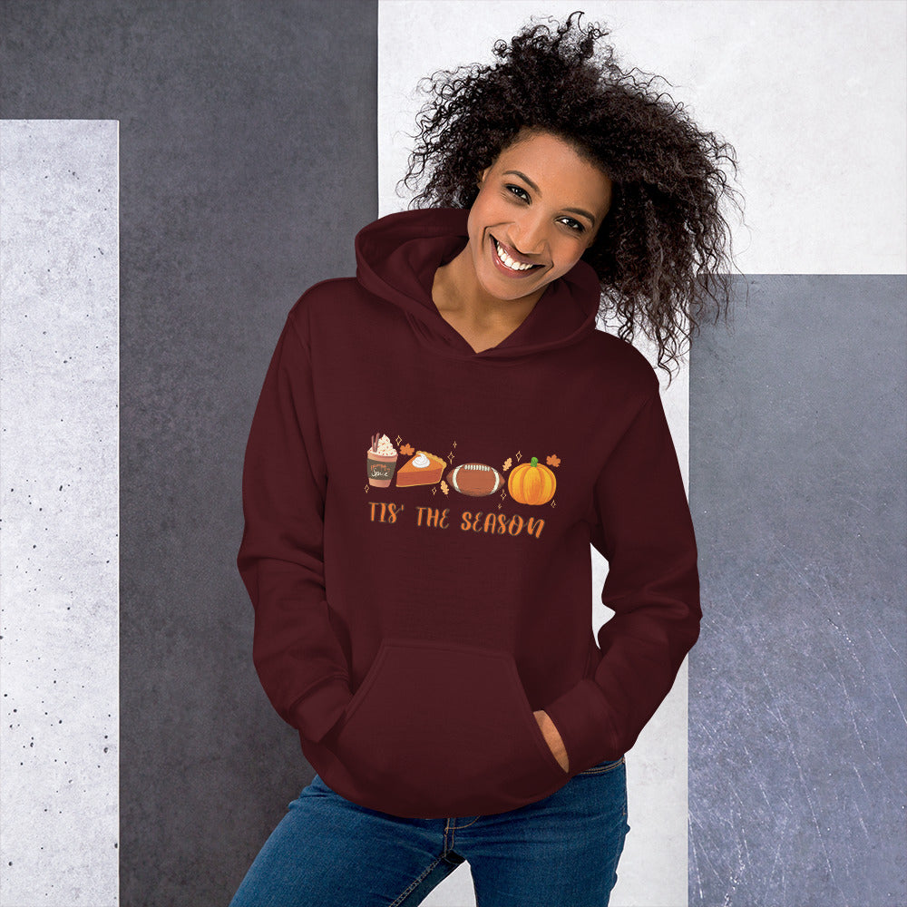 Tis the Season Pumpkin fallUnisex Hoodie