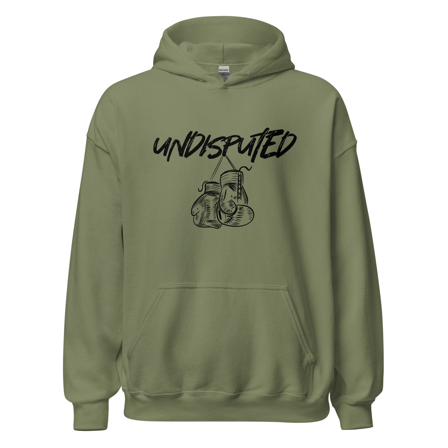 Undisputed Vintage Boxing Gloves Unisex Hoodie