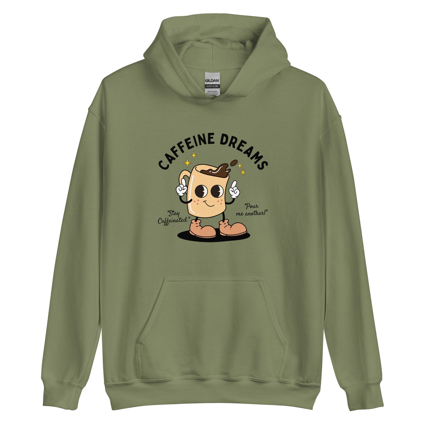 Caffeine Dreams Unisex Hoodie