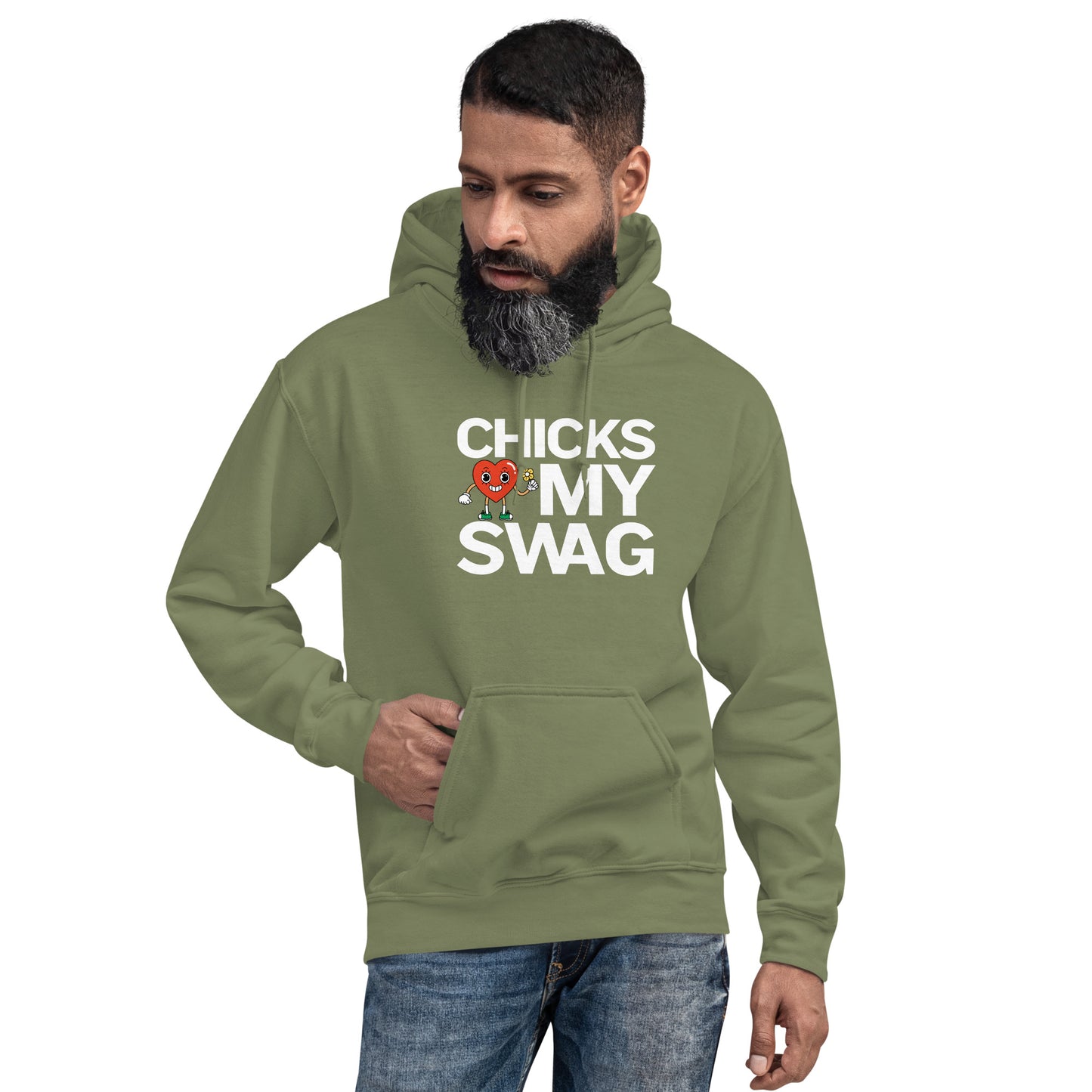 Chicks Love My SWAG Unisex Hoodie