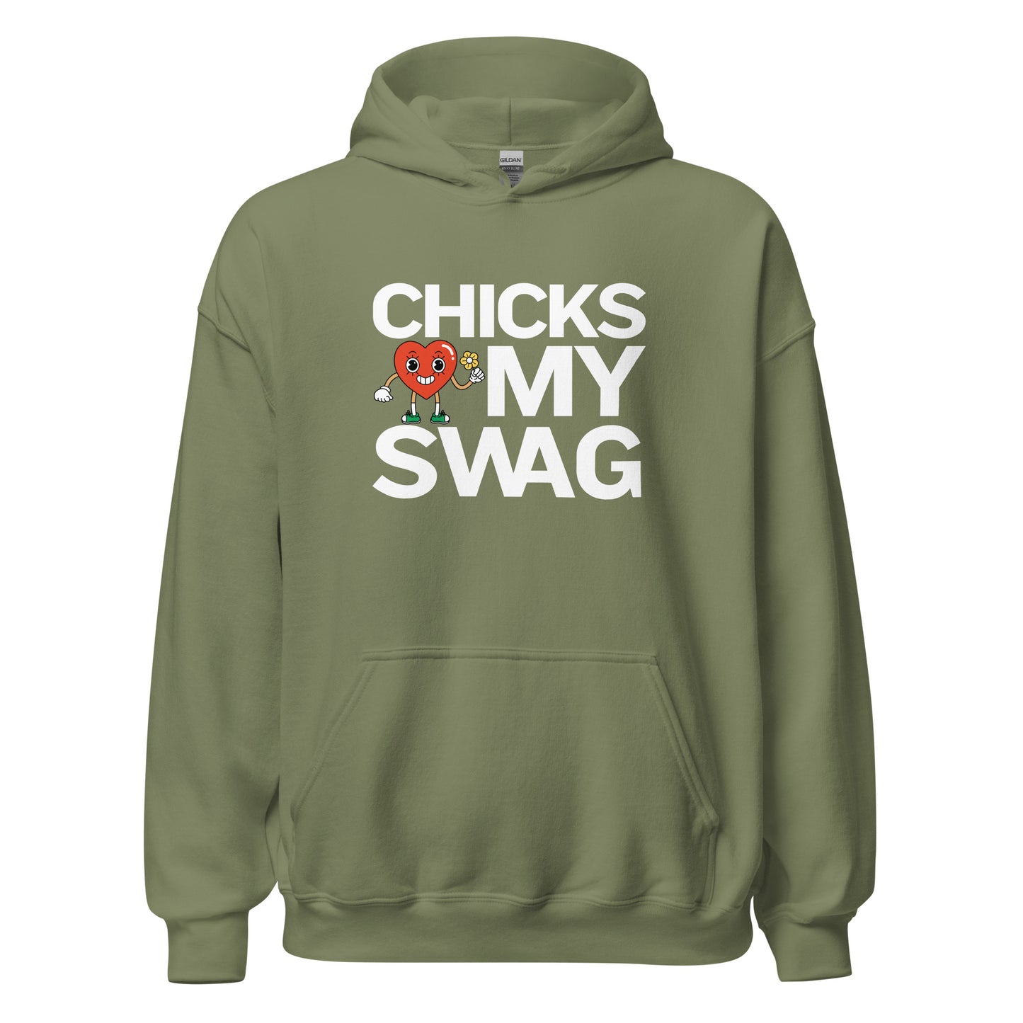 Chicks Love My SWAG Unisex Hoodie