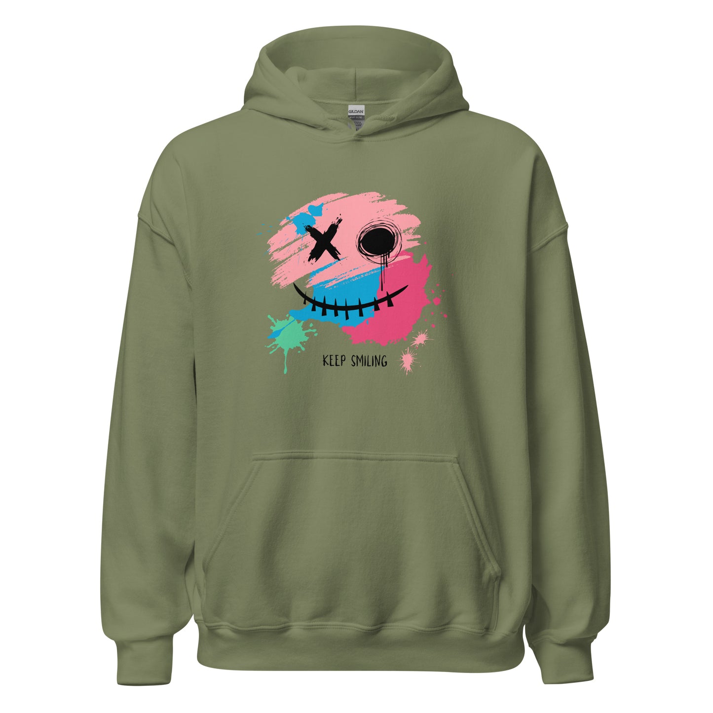 KEEP SMILING Unisex Hoodie