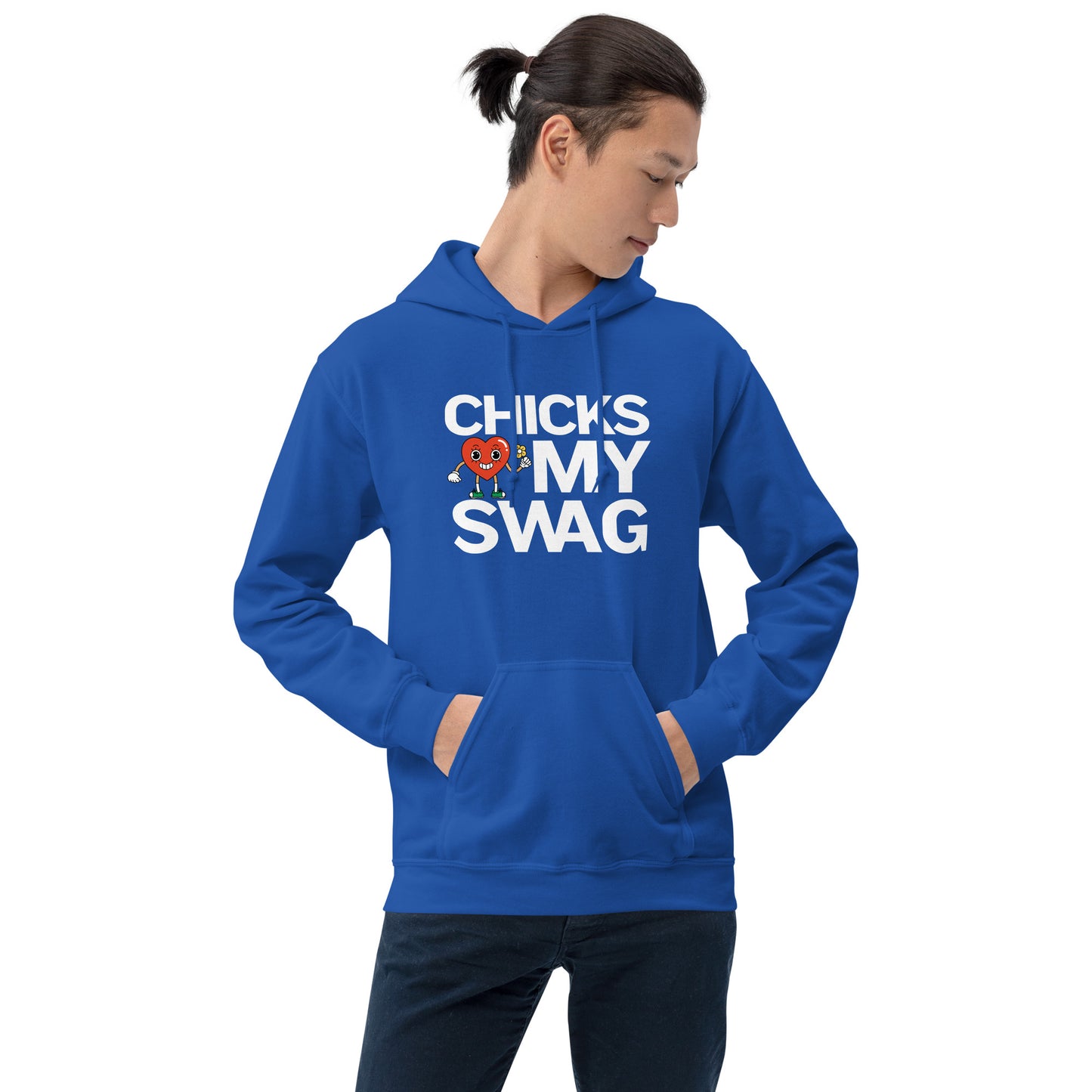 Chicks Love My SWAG Unisex Hoodie