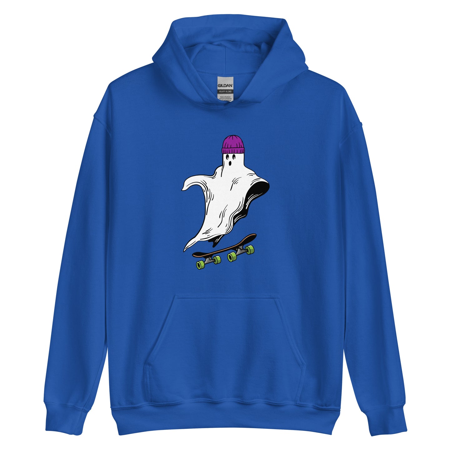 Skateboard Ghost Boo Unisex Hoodie