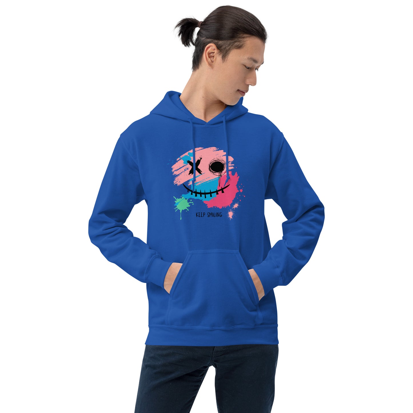 KEEP SMILING Unisex Hoodie