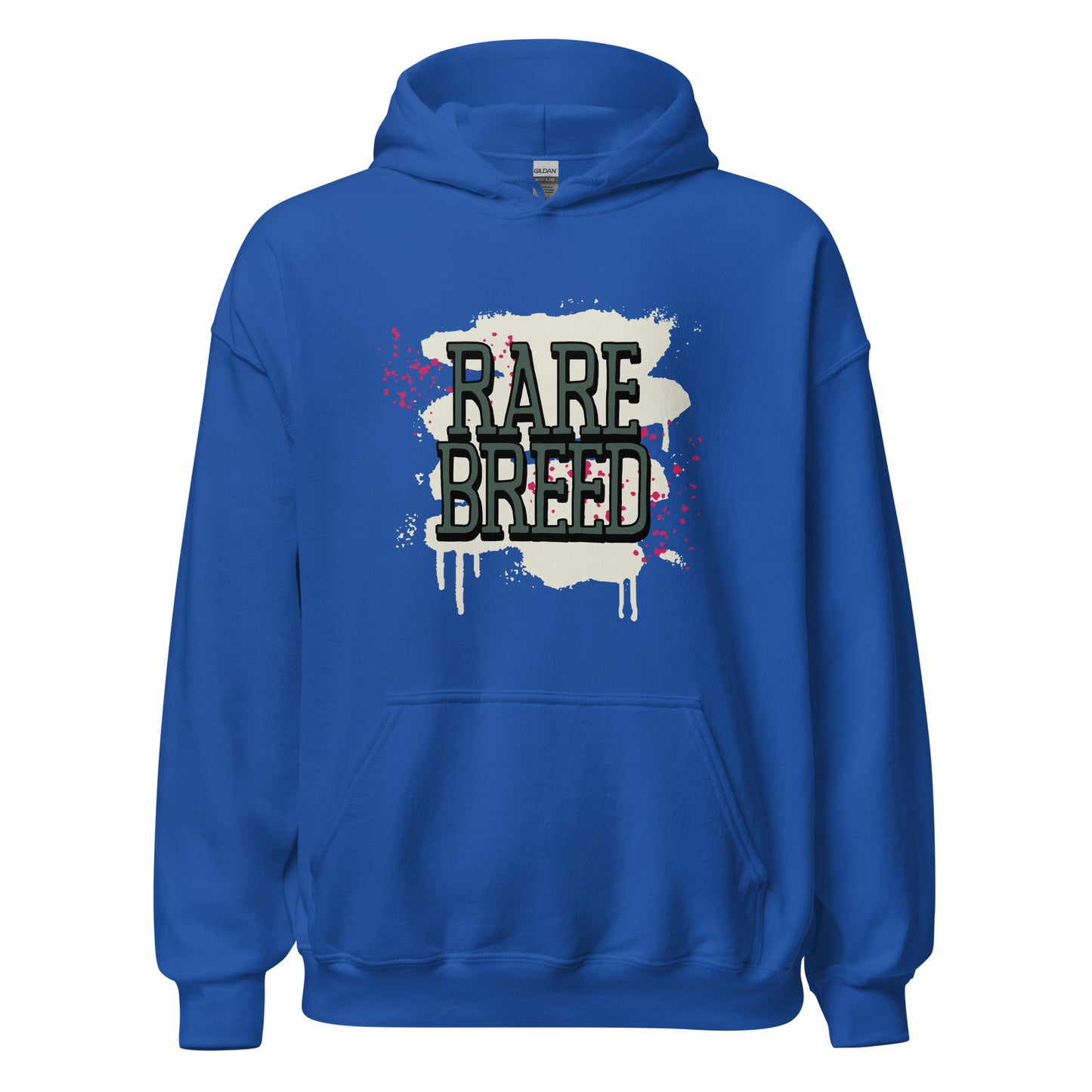 Rare Breed Graffiti Splatter Unisex Hoodie