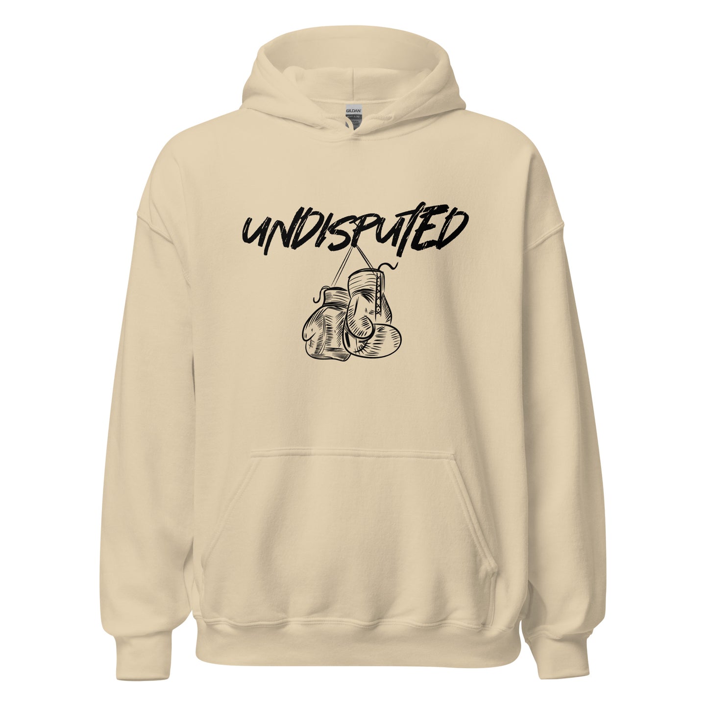 Undisputed Vintage Boxing Gloves Unisex Hoodie