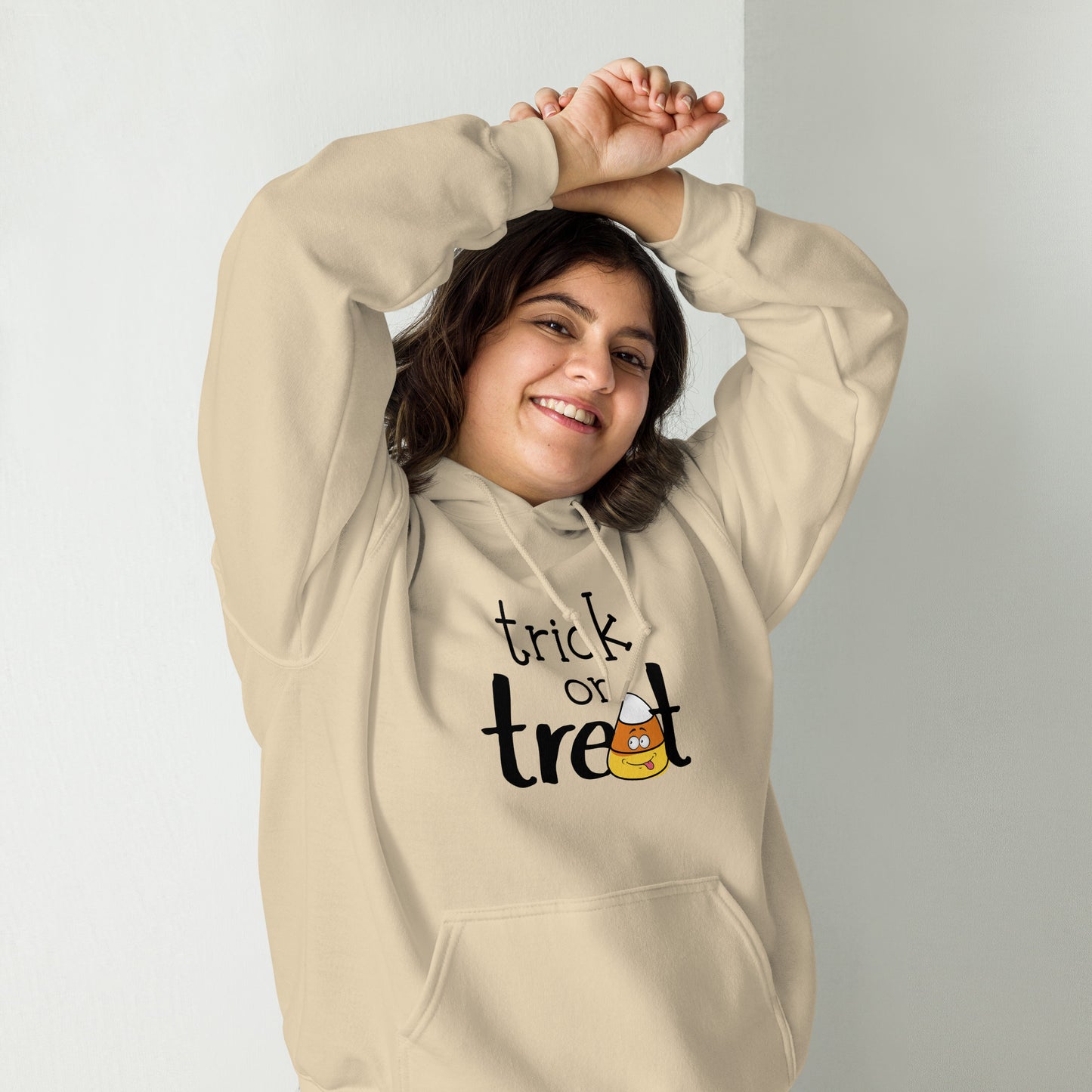 Trick or Treat candy corn Unisex Hoodie