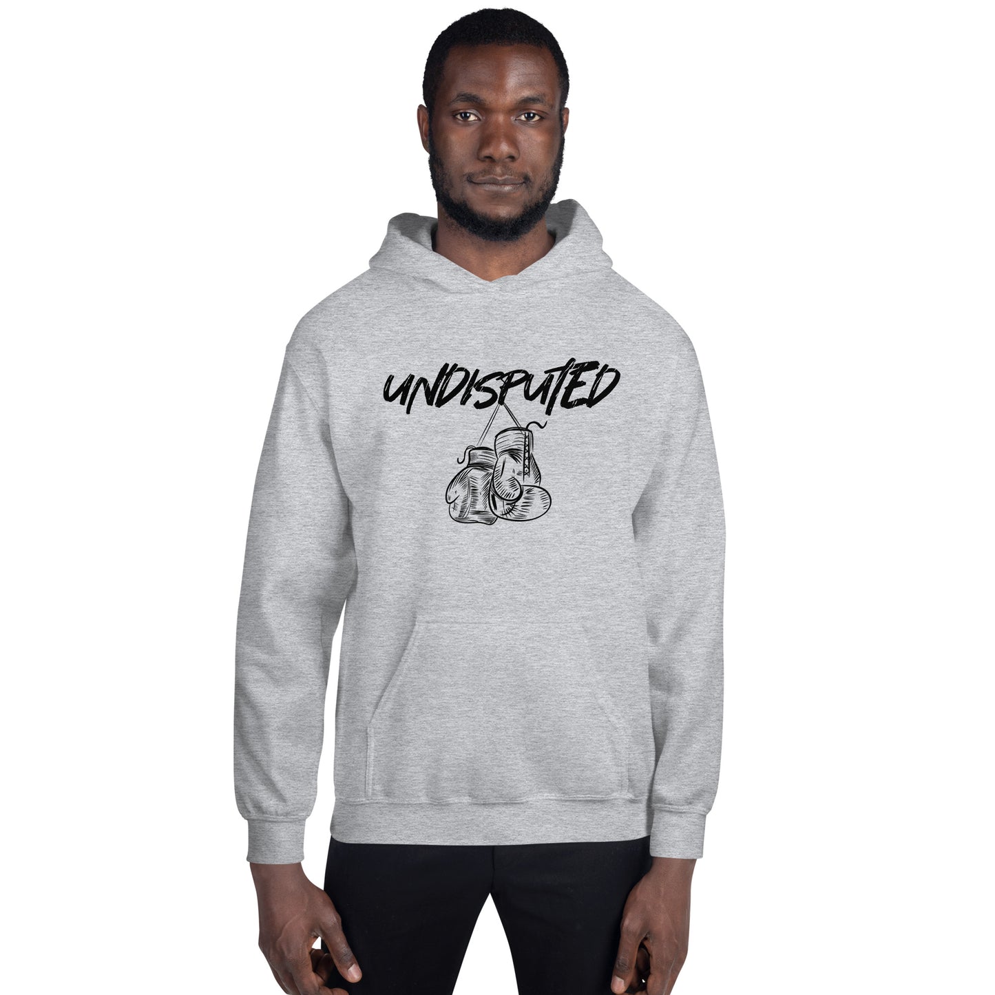 Undisputed Vintage Boxing Gloves Unisex Hoodie