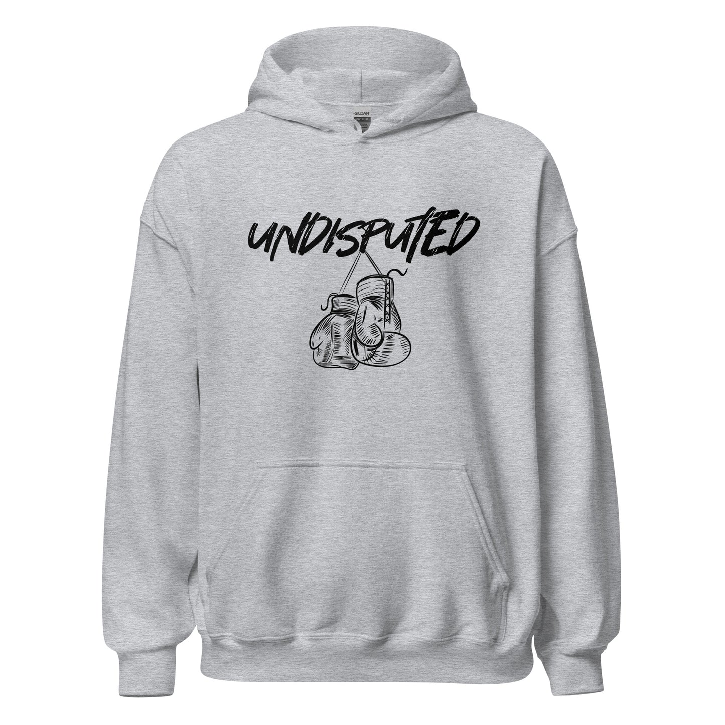 Undisputed Vintage Boxing Gloves Unisex Hoodie