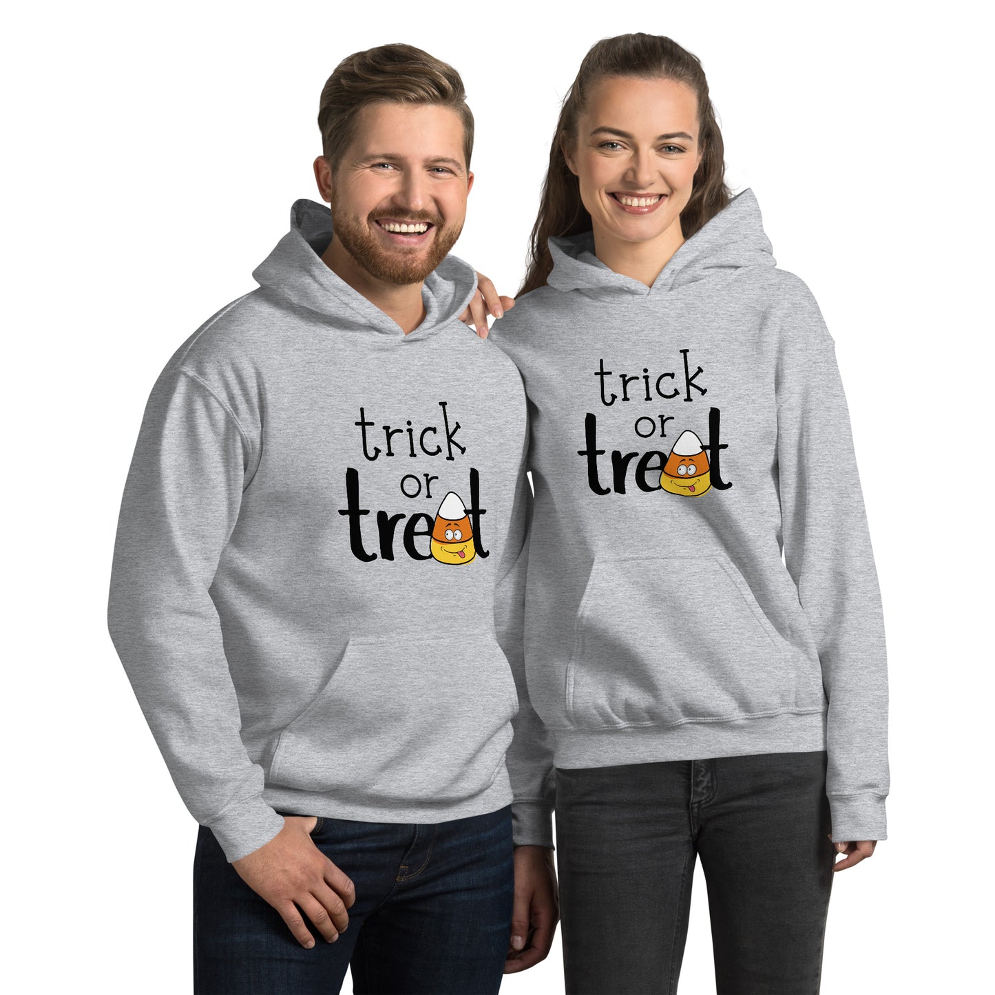 Trick or Treat candy corn Unisex Hoodie