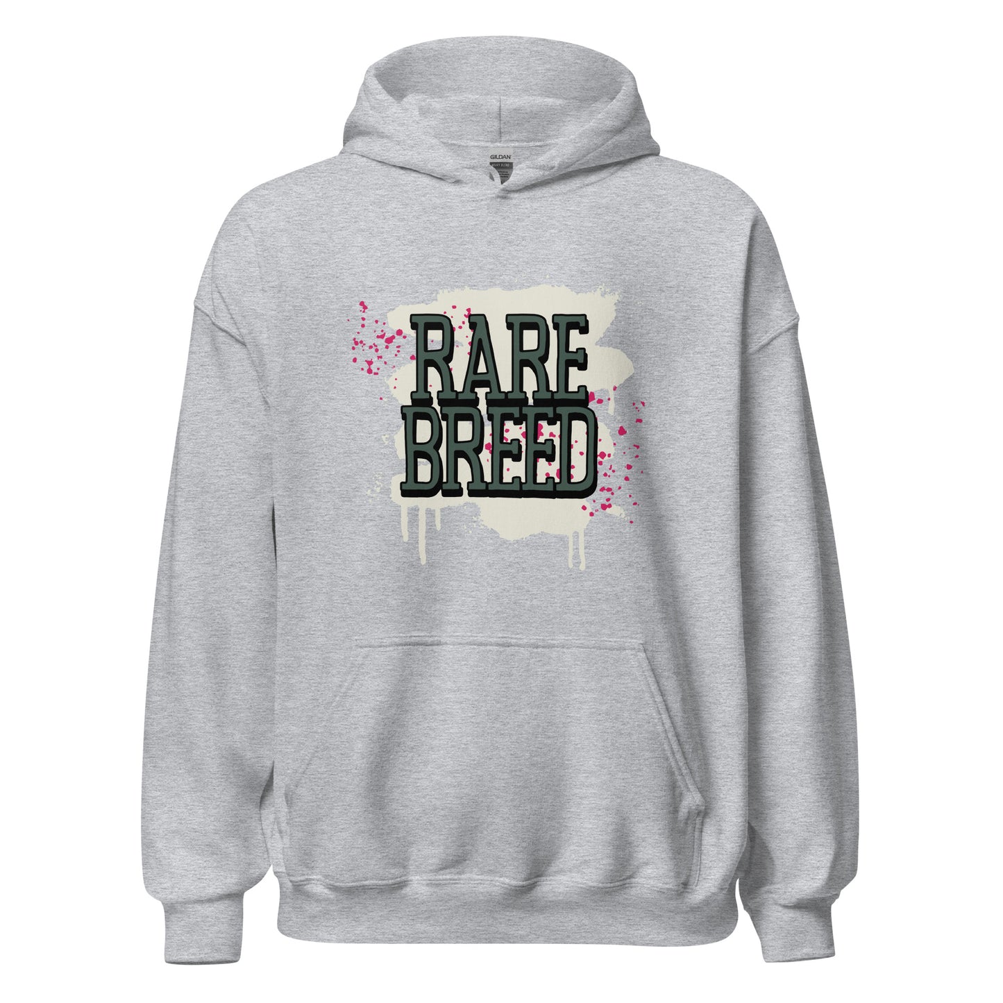 Rare Breed Graffiti Splatter Unisex Hoodie